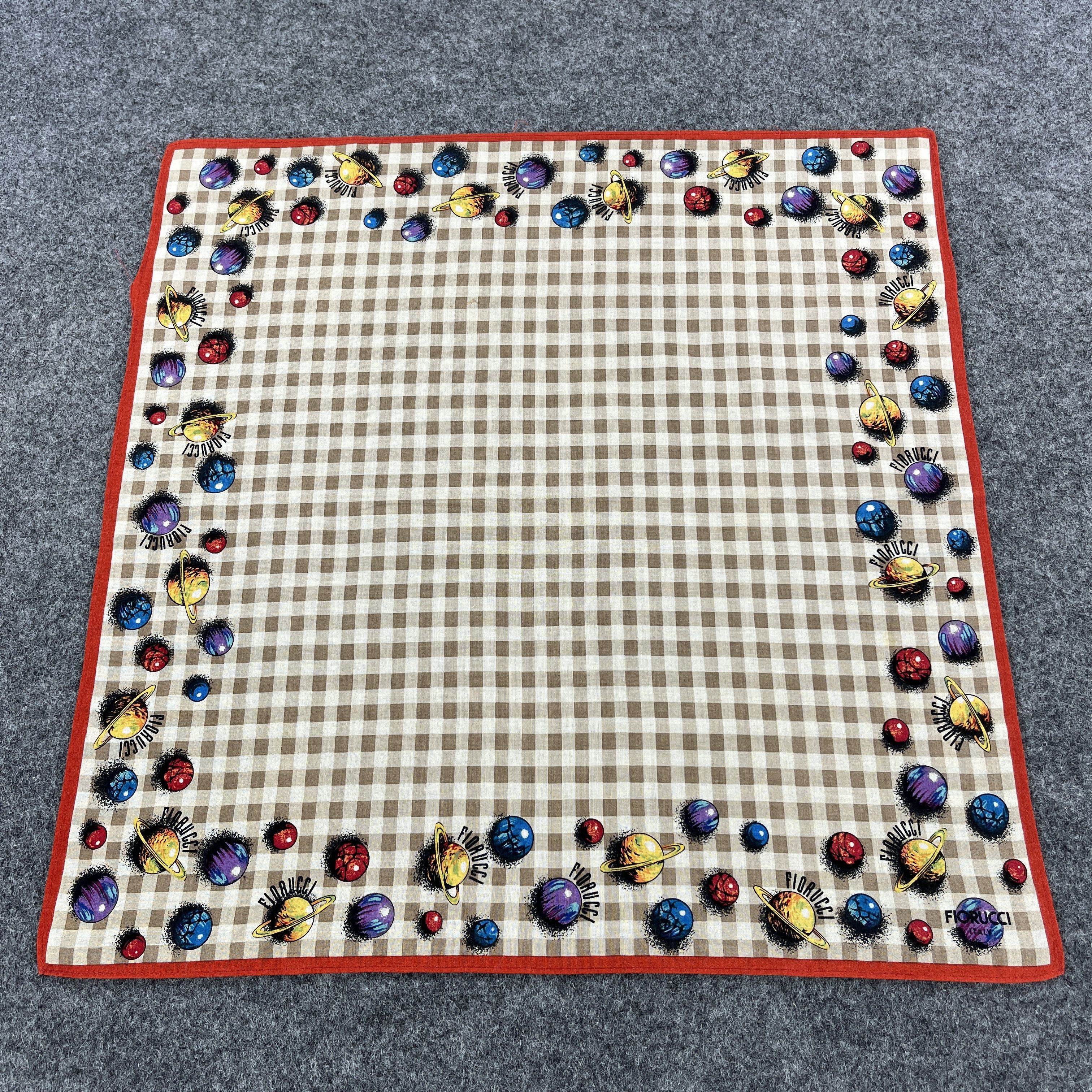 Fiorucci × Vintage Fiorucci Handkerchief / Bandana / Neckerchief B023 Size ONE SIZE - 1 Thumbnail