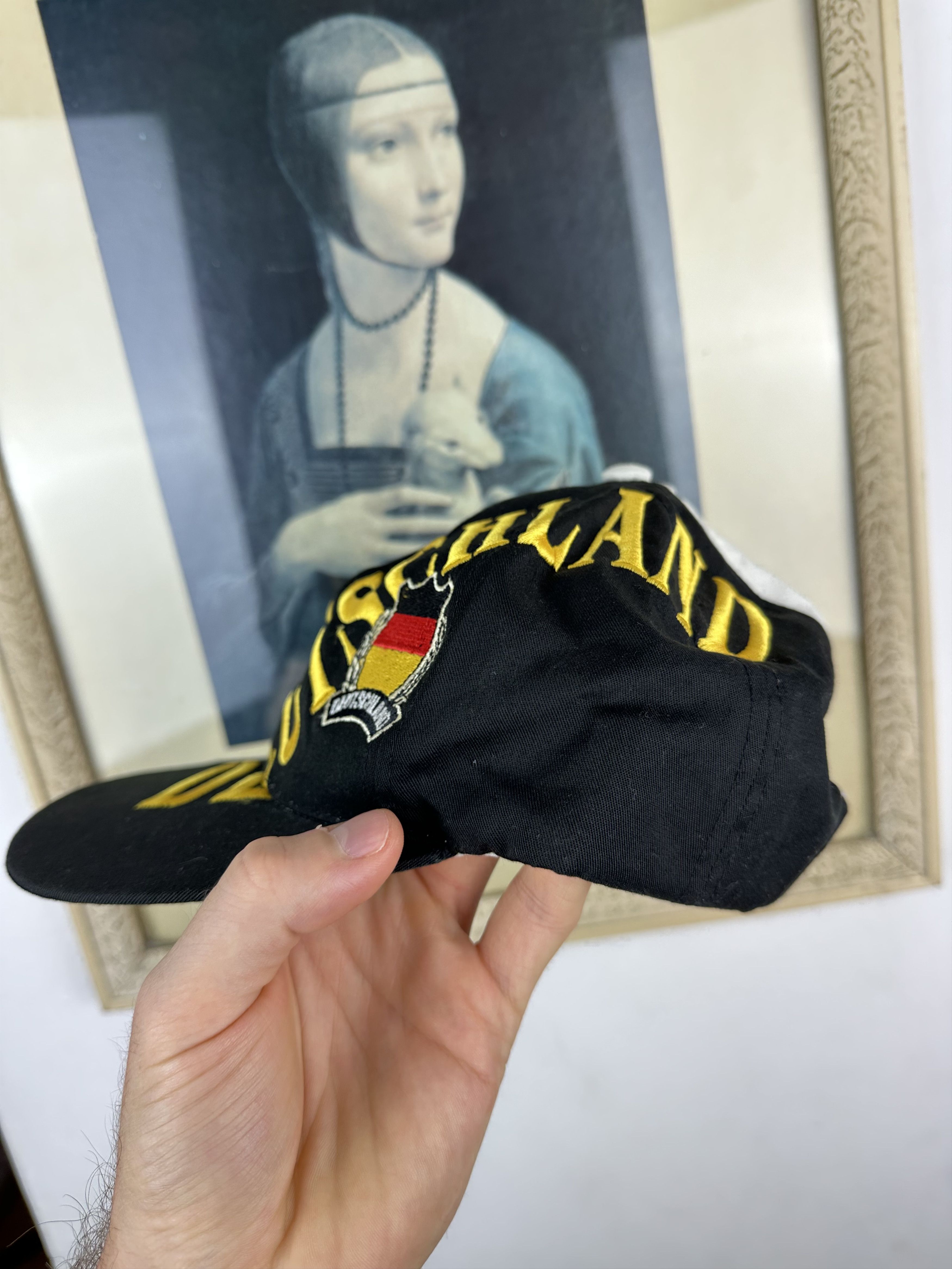Nutmeg Vintage Germany Nutmeg Soccer Football Cap Hat Rare Size ONE SIZE - 4 Thumbnail