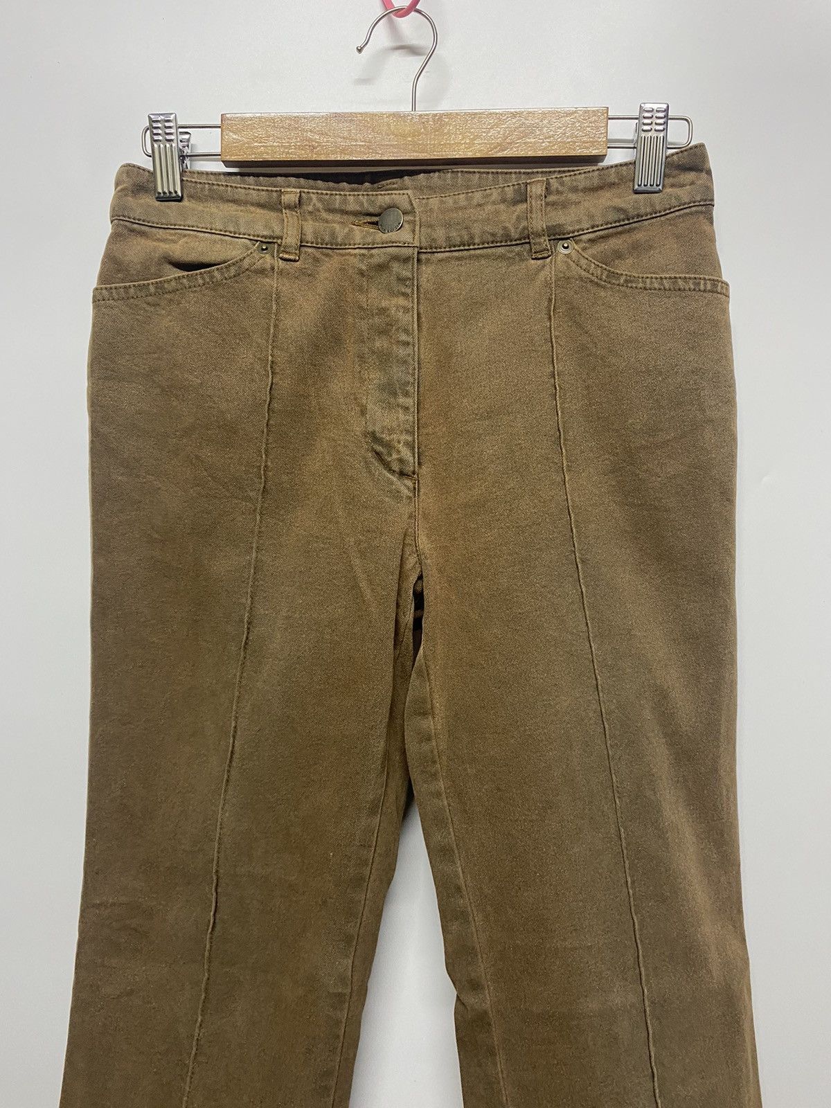 Japanese Brand × Krizia × Krizia Uomo KRIZIA JEANS FLARED BOOTCUT DENIM PANT Size 28" / US 6 / IT 42 - 4 Thumbnail