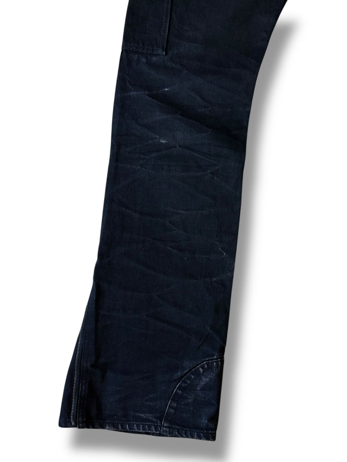 Isamu Katayama Backlash Isamu Katayama Backlash Cargo Bootcut Denim Jeans Size US 32 / EU 48 - 7 Thumbnail