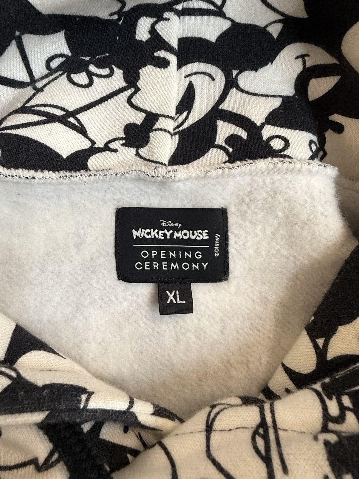Opening Ceremony Opening Ceremony x Disney Mickey Mouse All-Over Print Hoodie Size US XL / EU 56 / 4 - 9 Thumbnail