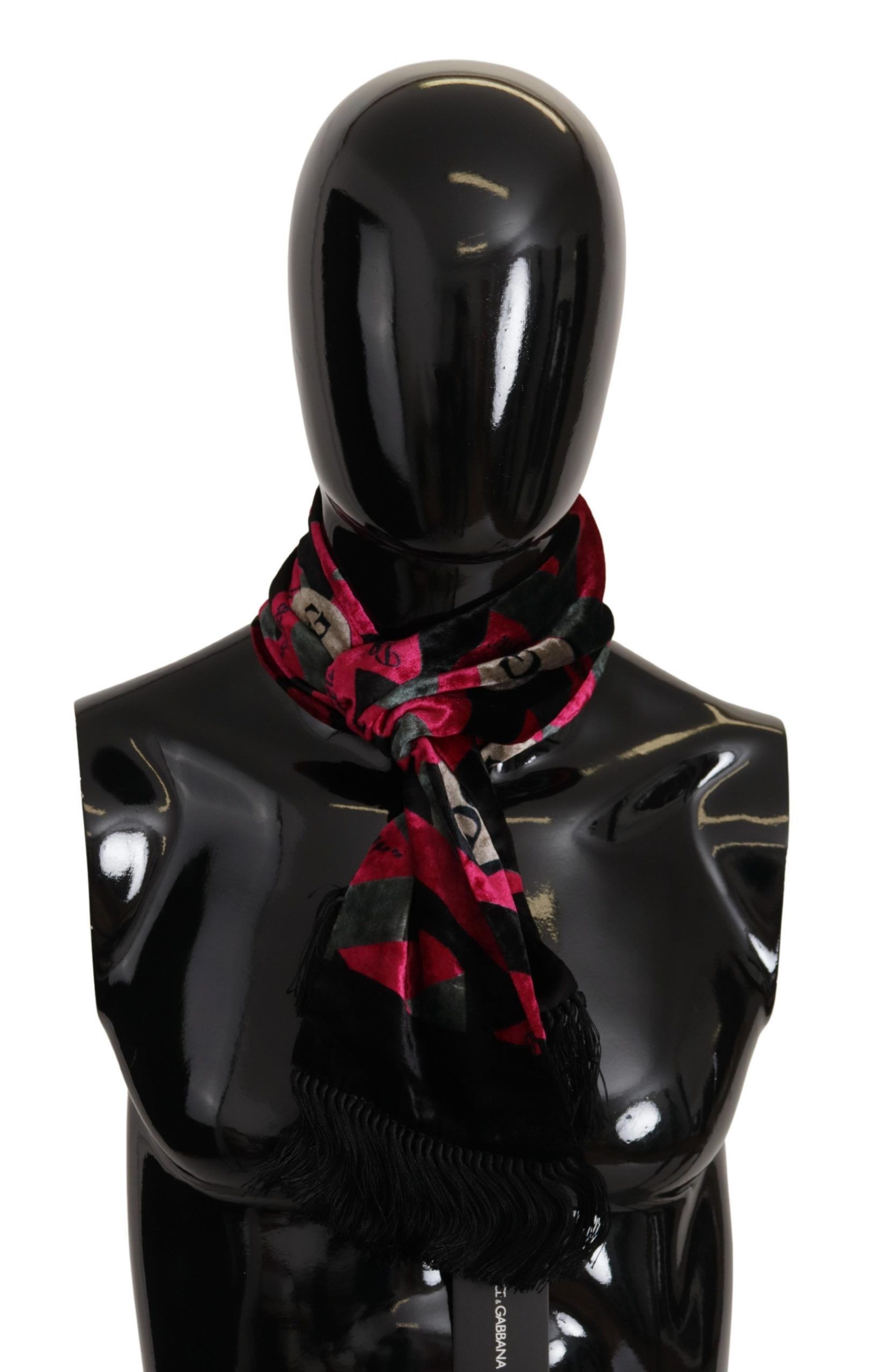 Elegant Multicolor Viscose Silk Men's Men's Scarf