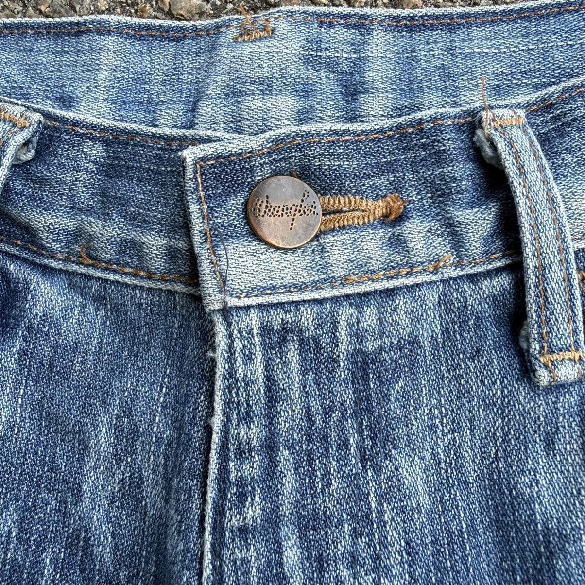 Wrangler Vintage Wrangler Flare Faded Denim Jean Pants Size US 30 / EU 46 - 4 Thumbnail