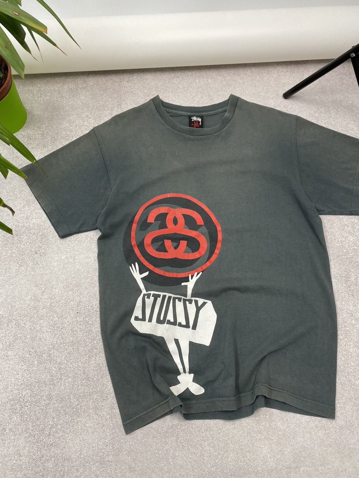 Other Vintage Stussy distressed Y2K faded tee Size US M / EU 48-50 / 2 - 3 Thumbnail