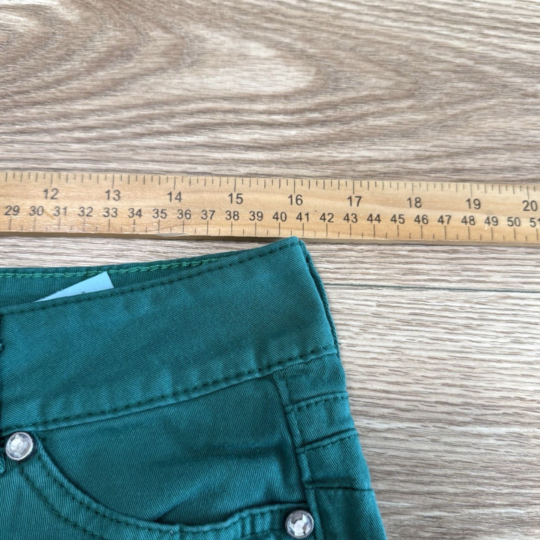 Wrangler VINTAGE Wrangler Women's Skinny Jeans Juniors Size 9 Low Rise Blue Cotton Blend 2000s Size 30" / US 8 / IT 44 - 4 Thumbnail