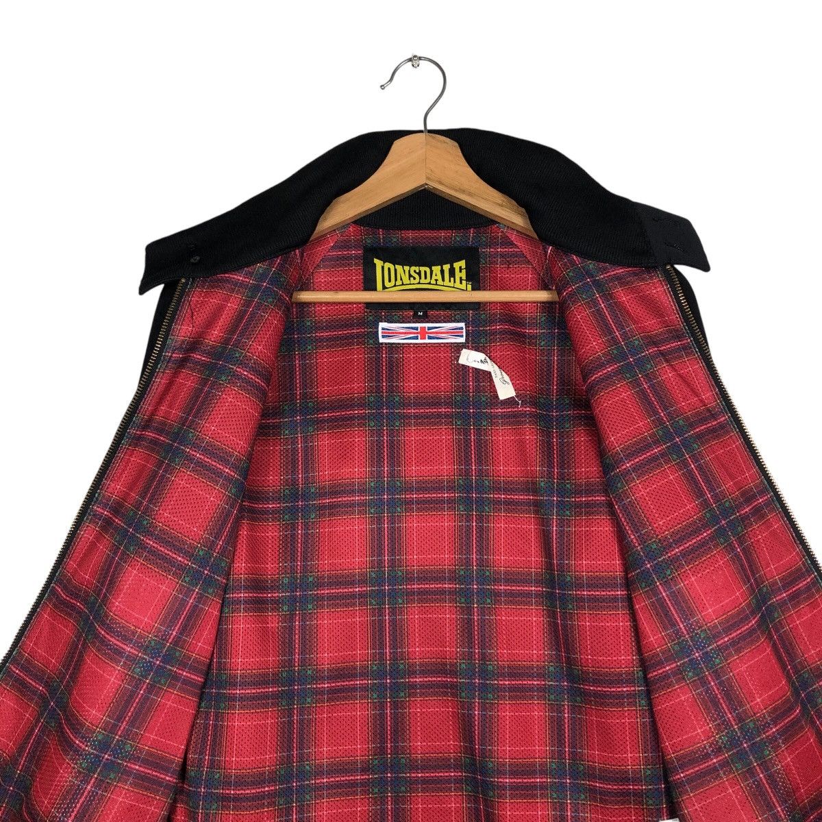 Japanese Brand 📌Vintage Bomber Jacket Biker Lonsdale London Big Logo Size US M / EU 48-50 / 2 - 15 Thumbnail