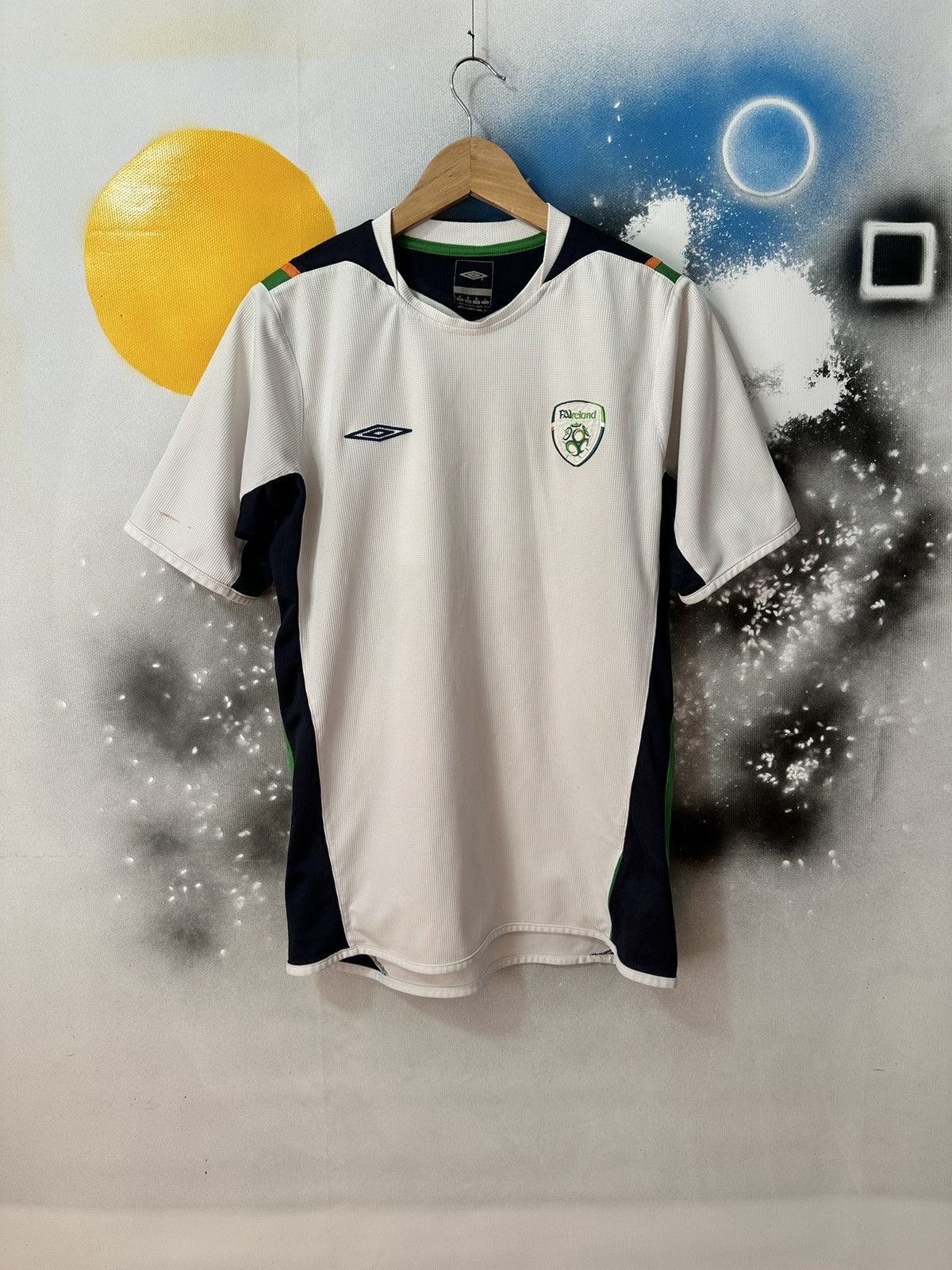 Umbro Vintage Ireland Soccer Jersey Umbro Size US M / EU 48-50 / 2 - 2 Thumbnail