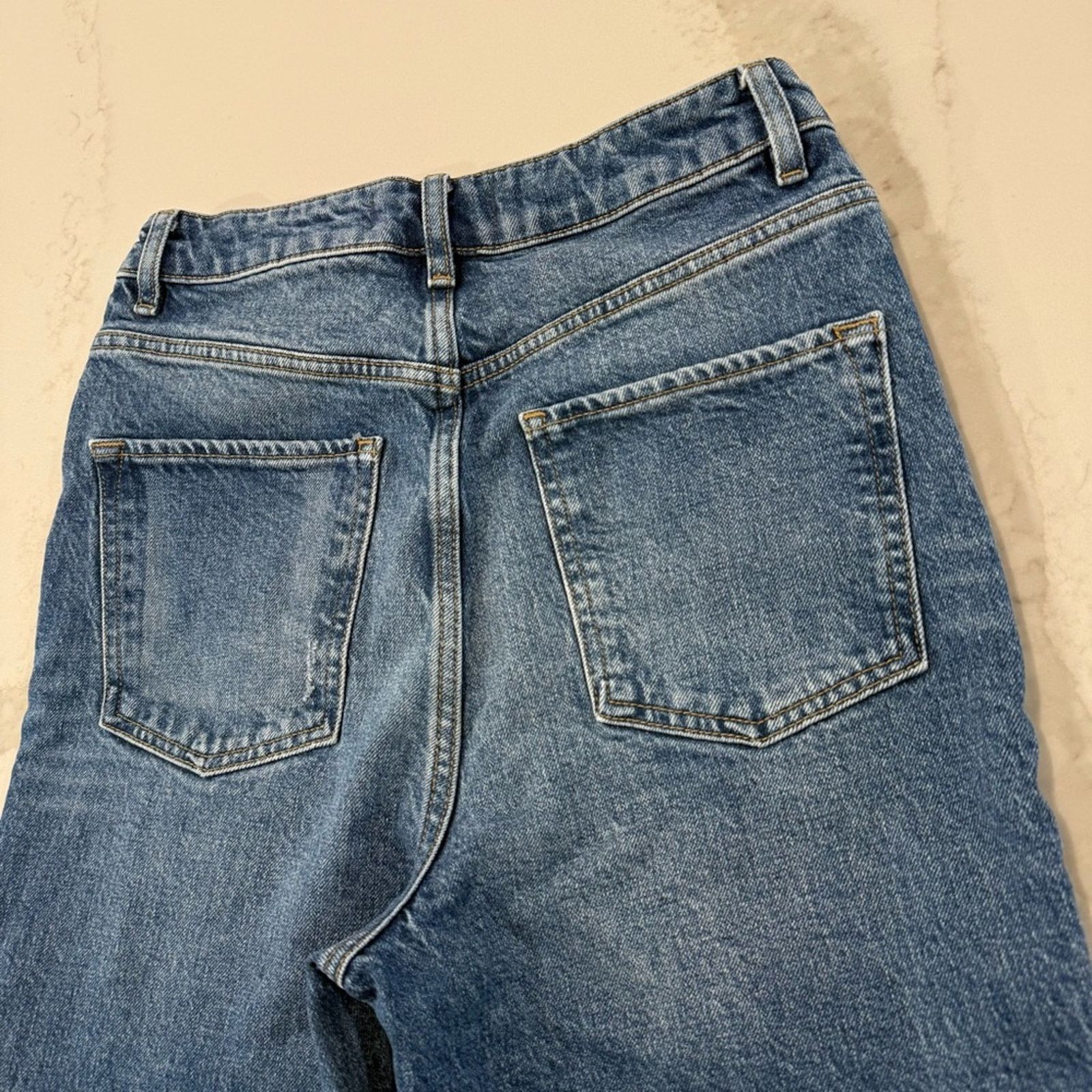 Free People Free People We The Free HighRise Slim Denim Jeans Womens 28 Size 28" / US 6 / IT 42 - 7 Thumbnail