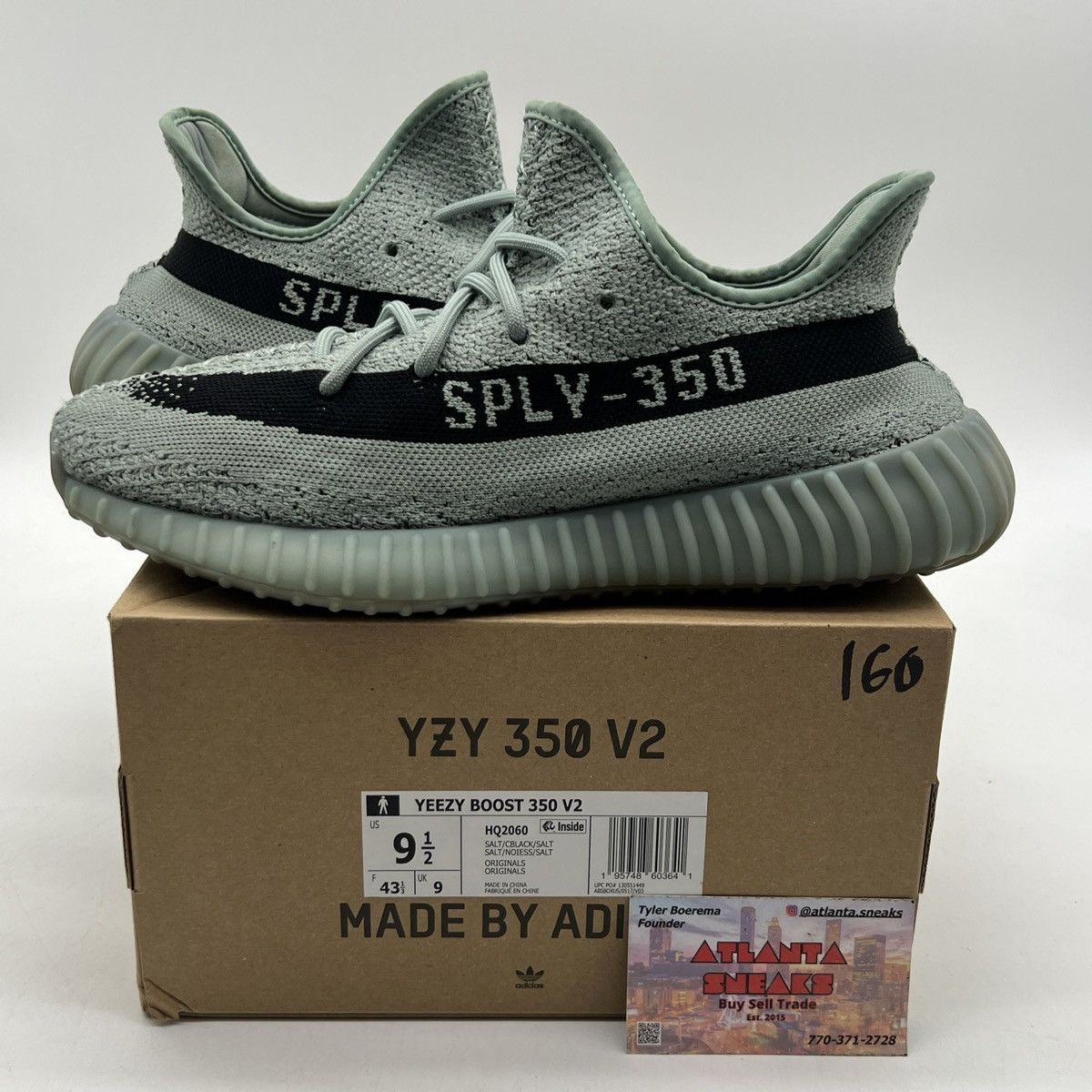 Adidas Yeezy boost 350 salt Size US 9.5 / EU 42-43 - 1 Thumbnail