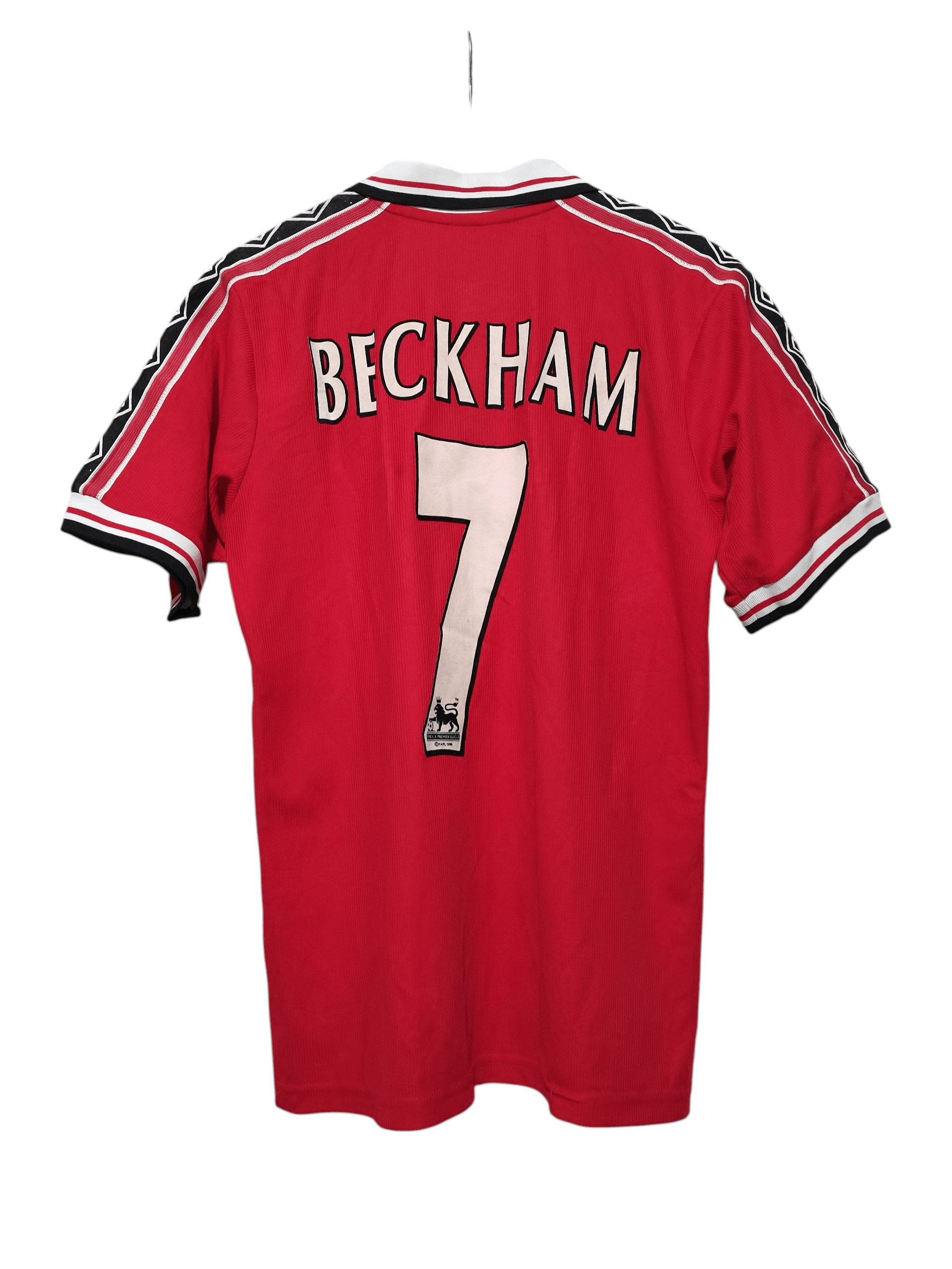 Umbro Manchester united Beckham vintage football jersey rare 1996 Size US M / EU 48-50 / 2 - 1 Thumbnail