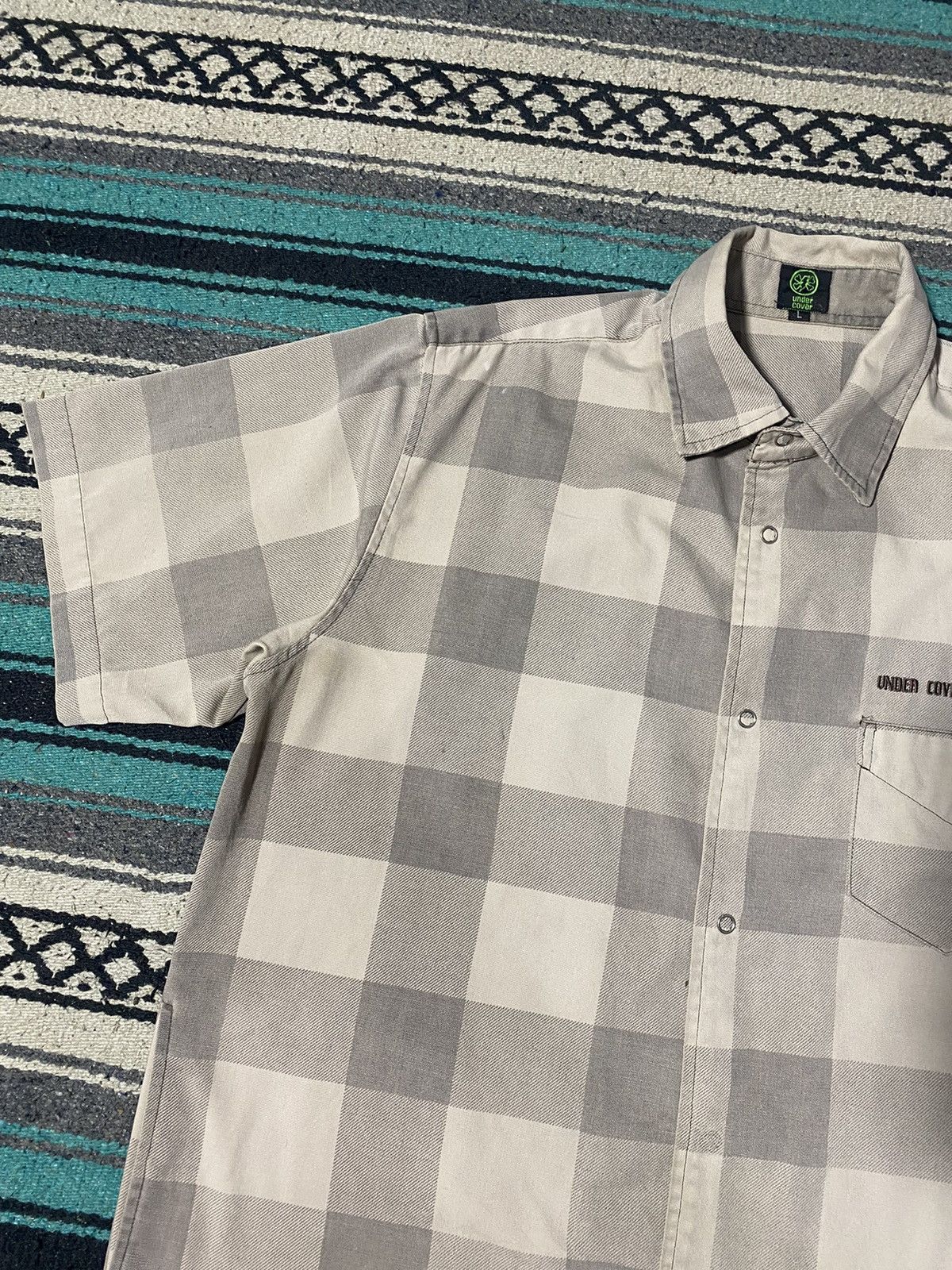 Undercover Undercover Chaotic Snap Button Gingham Shirt Size US L / EU 52-54 / 3 - 5 Thumbnail
