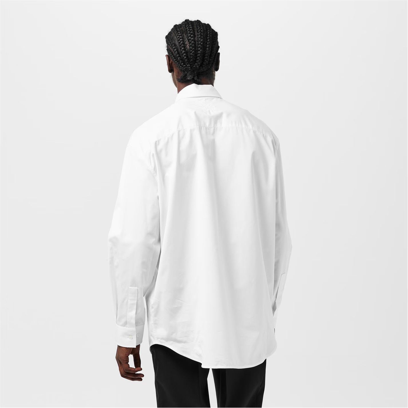 Off-White o1g2r1mq0326 Structured Fit Overshirt in White Size US XS / EU 42 / 0 - 4 Thumbnail
