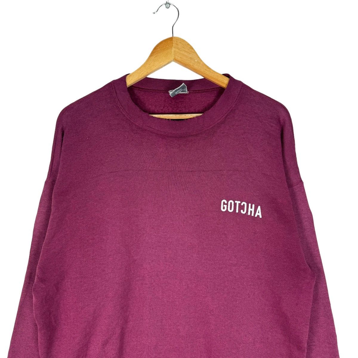 Gotcha × Vintage ❄️VTG 90s GOTCHA SURF SWEATSHIRT CREWNECK Size US L / EU 52-54 / 3 - 3 Thumbnail