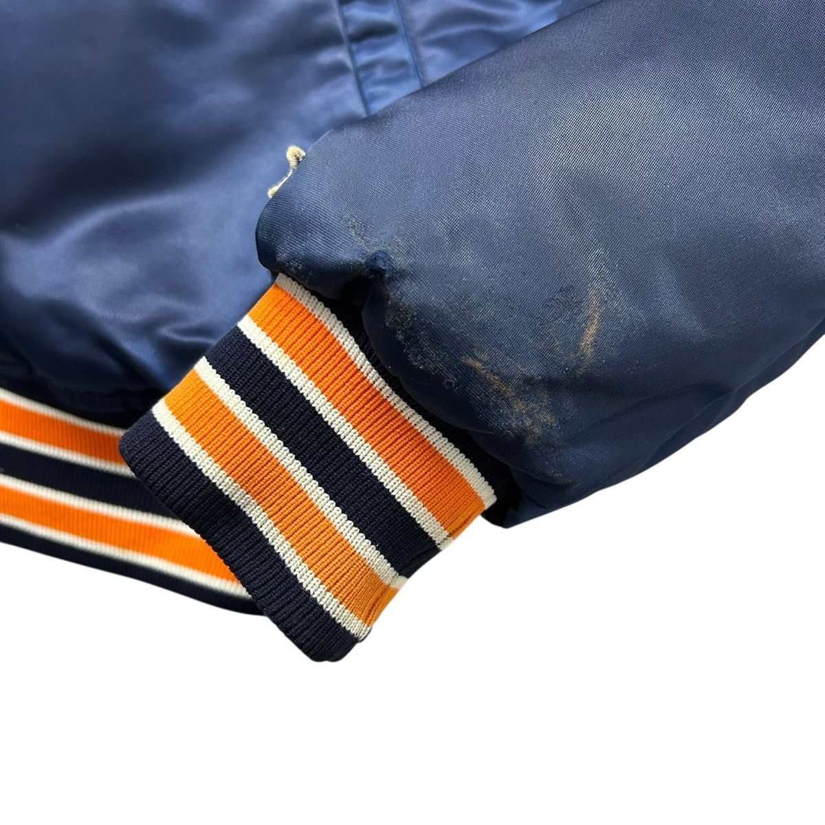 MLB VTG 90s DETROIT TIGERS STARTER SATIN BOMBER JACKET SIZE XL Size US XL / EU 56 / 4 - 6 Thumbnail