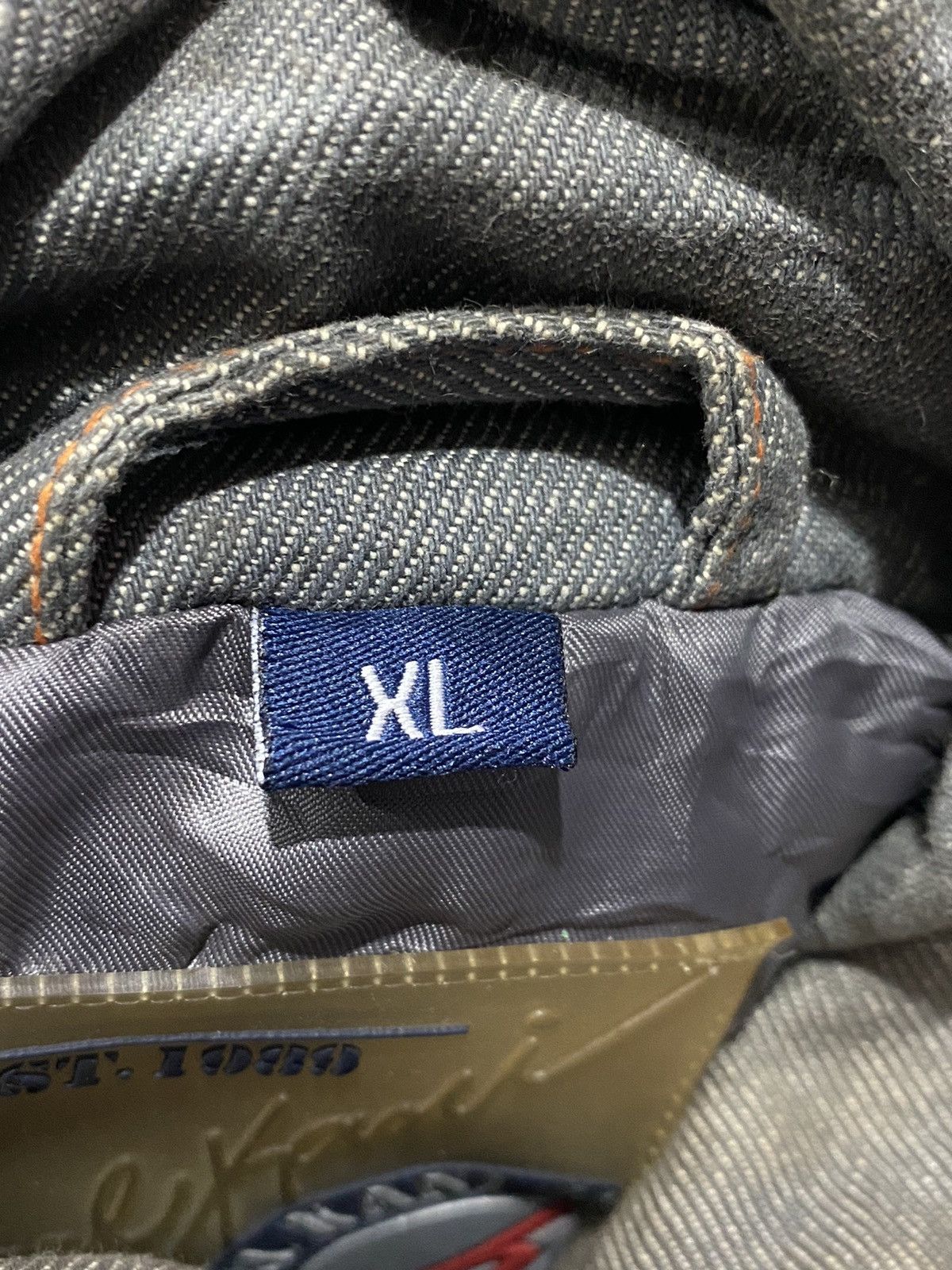 Kani Denim Bomber Zipper Jacket (XL)