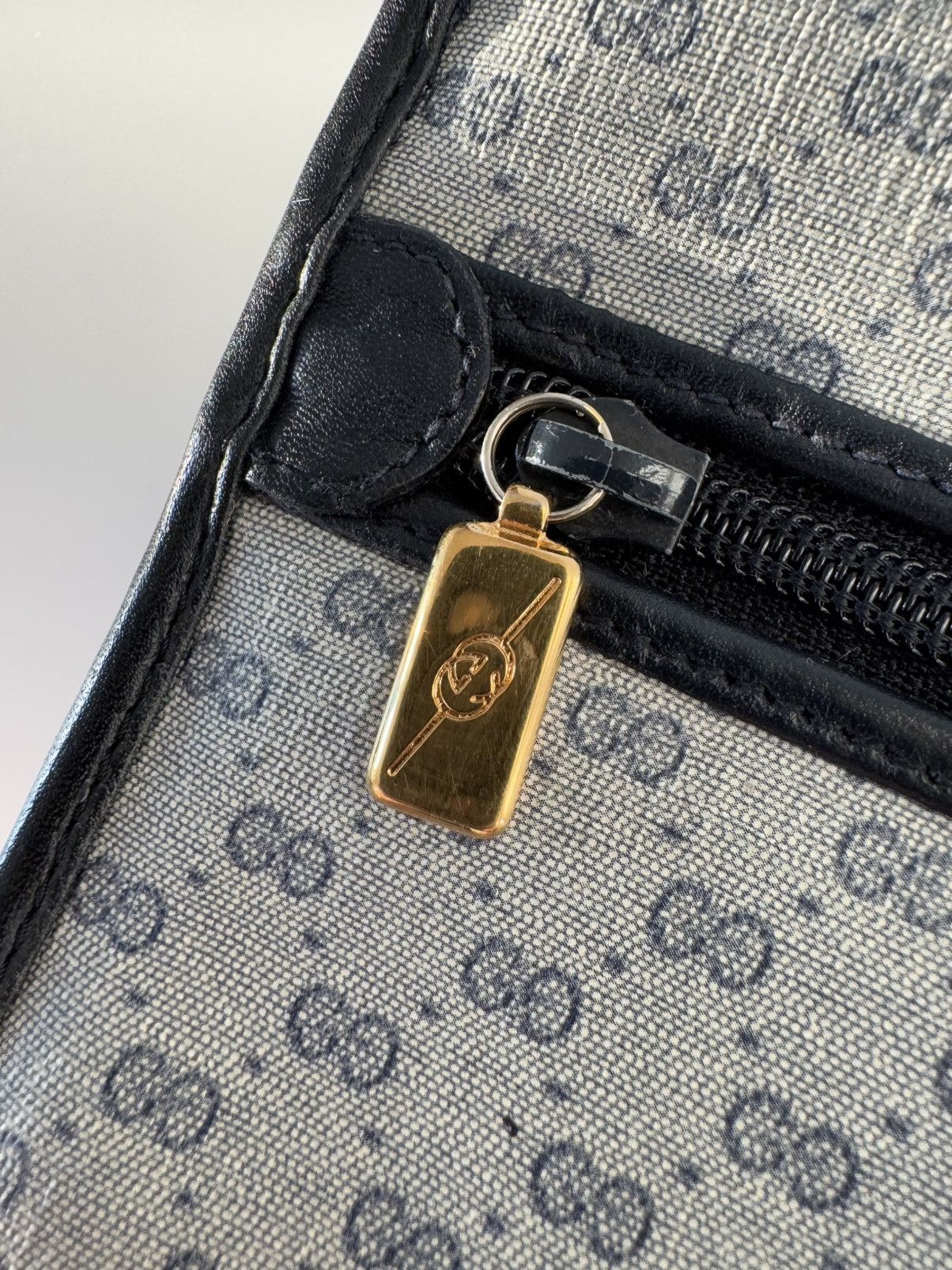 Gucci ★ GUCCI MICRO GG MONOGRAM CANVAS BAG SUPREME 90S Size ONE SIZE - 6 Thumbnail
