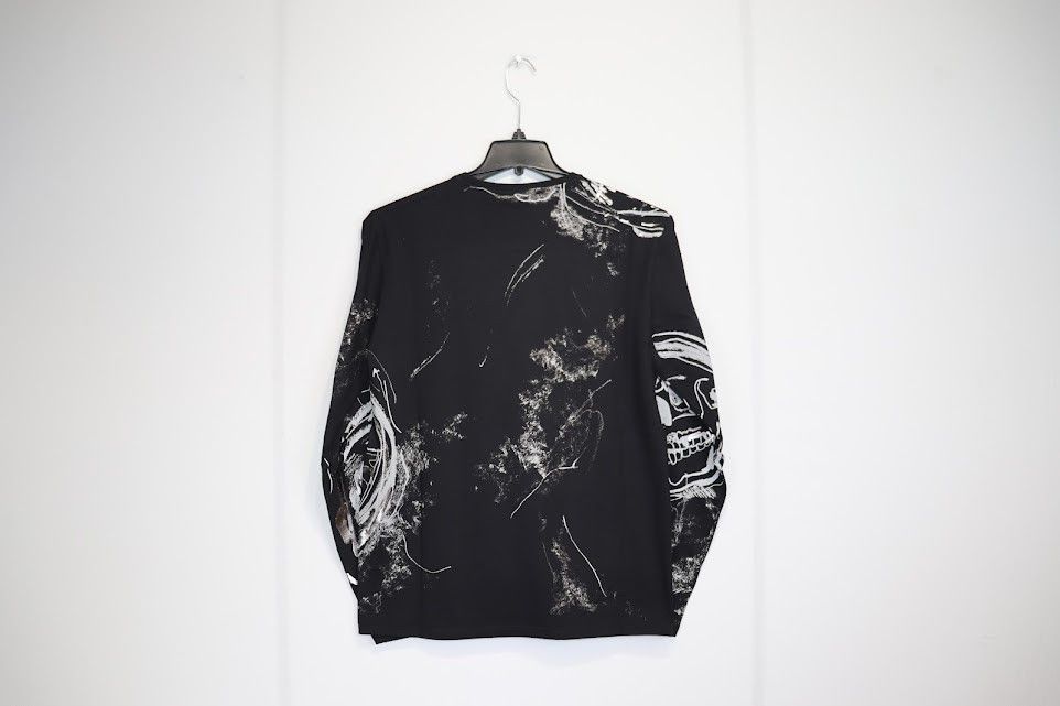 Alexander McQueen o1rshd1 Large Skull Logo T-Shirt in Black Size US L / EU 52-54 / 3 - 5 Thumbnail