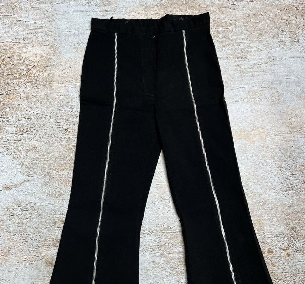 Vintage Vintage Japanese full zippers flare pants Size 26" / US 2 / IT 38 - 5 Thumbnail