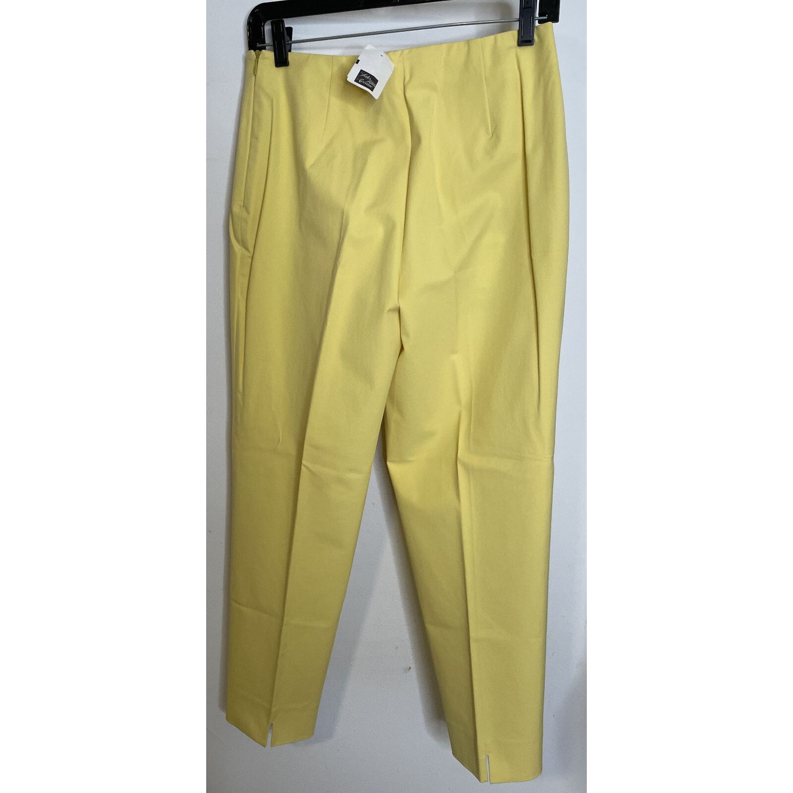 Piazza Sempione Piazza Sempione Yellow Cotton Audrey Cropped Pants Capris 10 Size 30" / US 8 / IT 44 - 4 Thumbnail