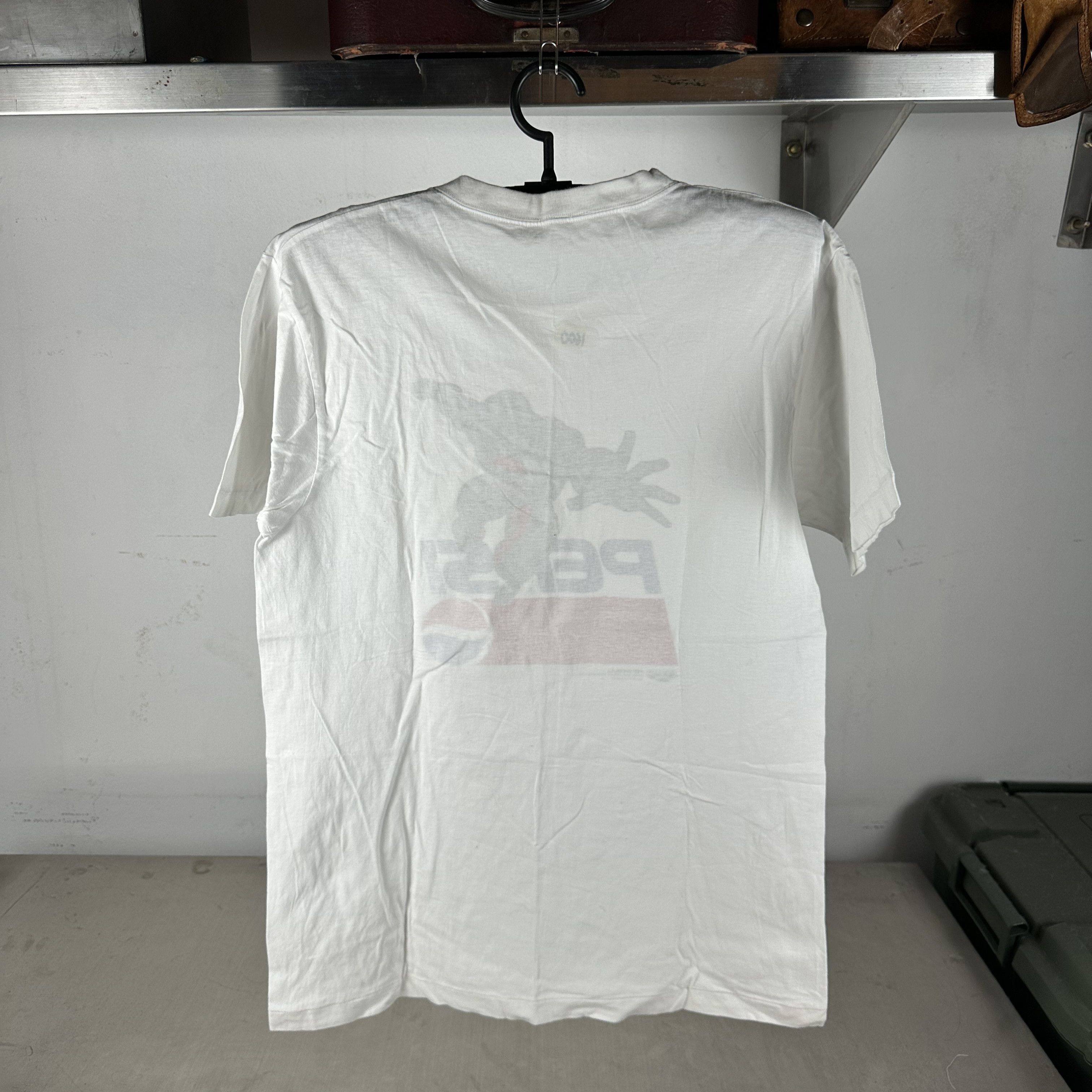 Vintage Vintage 90s Pepsi Man Promo Graphic Single Stitch T-Shirt Size US M / EU 48-50 / 2 - 5 Thumbnail