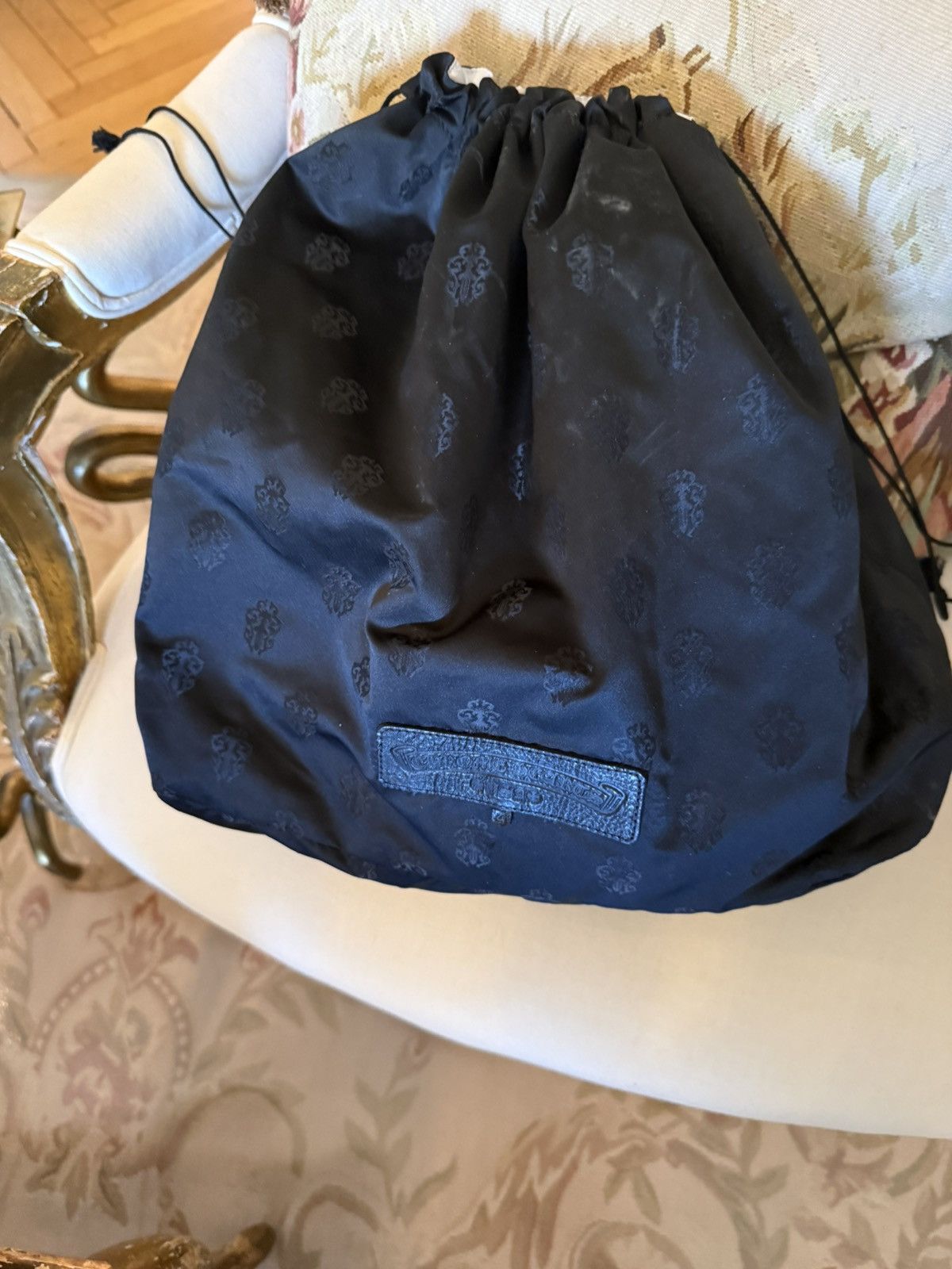 Chrome Hearts Huge Chrome hearts silk pouch Size ONE SIZE - 1 Thumbnail