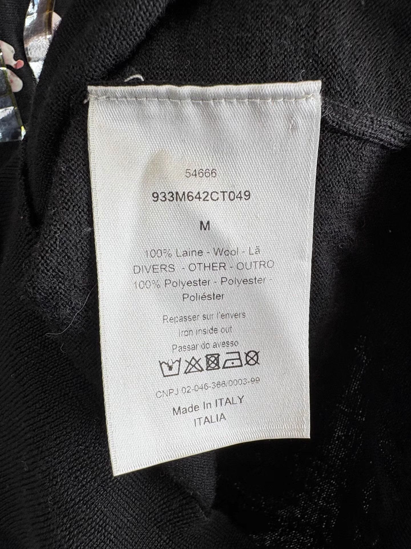 Dior DIOR Sorayama Collaboration Wool Knit Sweater K1 Size US M / EU 48-50 / 2 - 5 Thumbnail