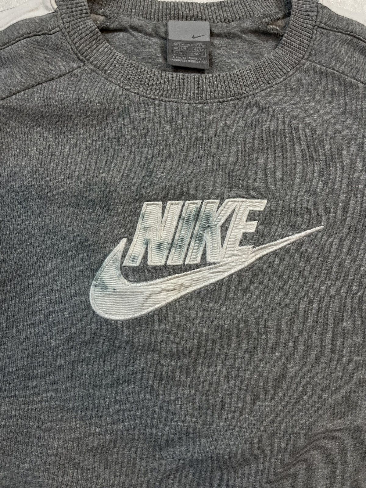 Nike × Vintage 90s Nike Big Retro Logo Vintage Y2K Oversized Sweatshirt Size US M / EU 48-50 / 2 - 2 Thumbnail