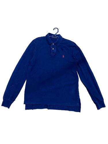 Polo Ralph Lauren Vintage Polo Ralph Lauren Custom Fit Long Sleeve Size M Size US M / EU 48-50 / 2 - 1 Thumbnail