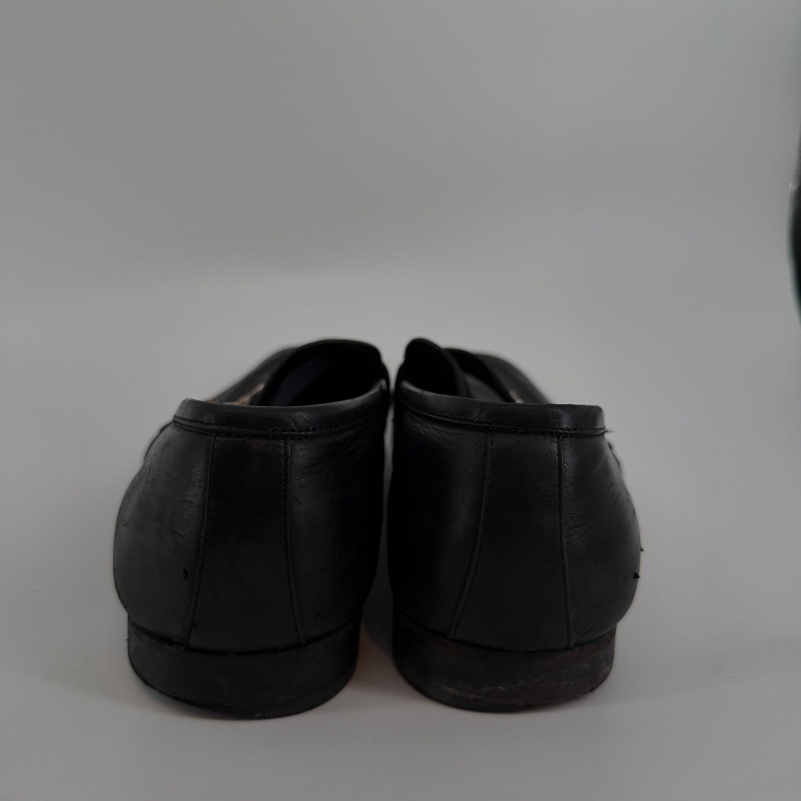 Salvatore Ferragamo Salvatore Ferragamo Men Size 10 Black Leather Horsebit Loaf Size US 10 / EU 43 - 4 Thumbnail