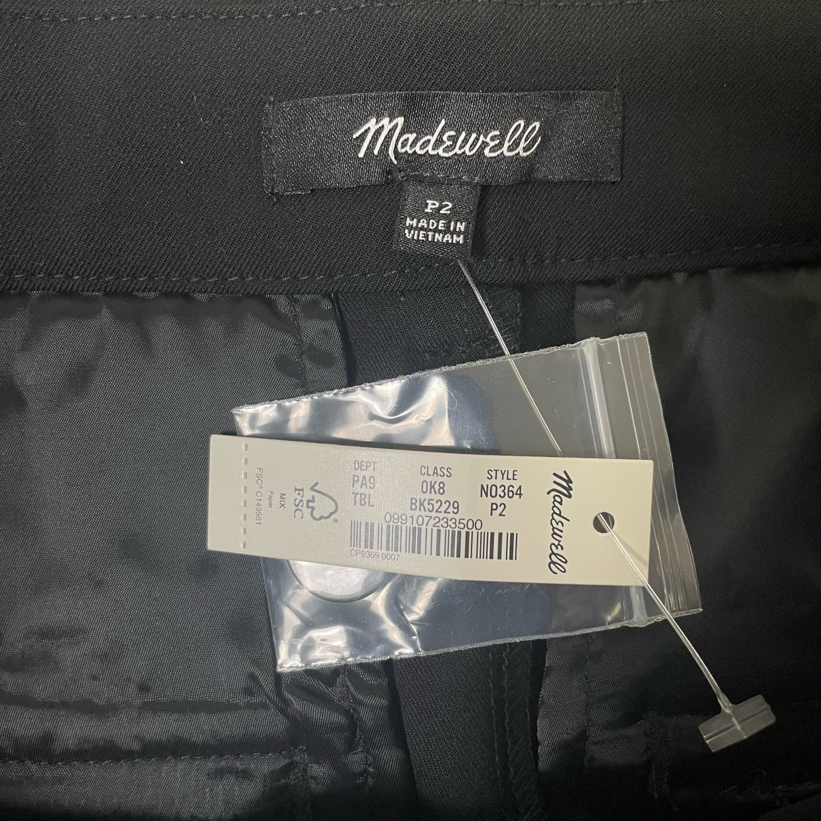 Madewell Madewell The Fairbanks Cigarette Office Pants US Women's 2P Size 26" / US 2 / IT 38 - 4 Thumbnail