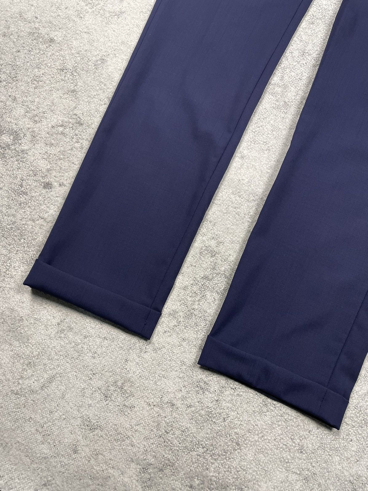 Prada Prada Pants Suit Trousers Navy Blue Luxury Size US 28 / EU 44 - 2 Thumbnail