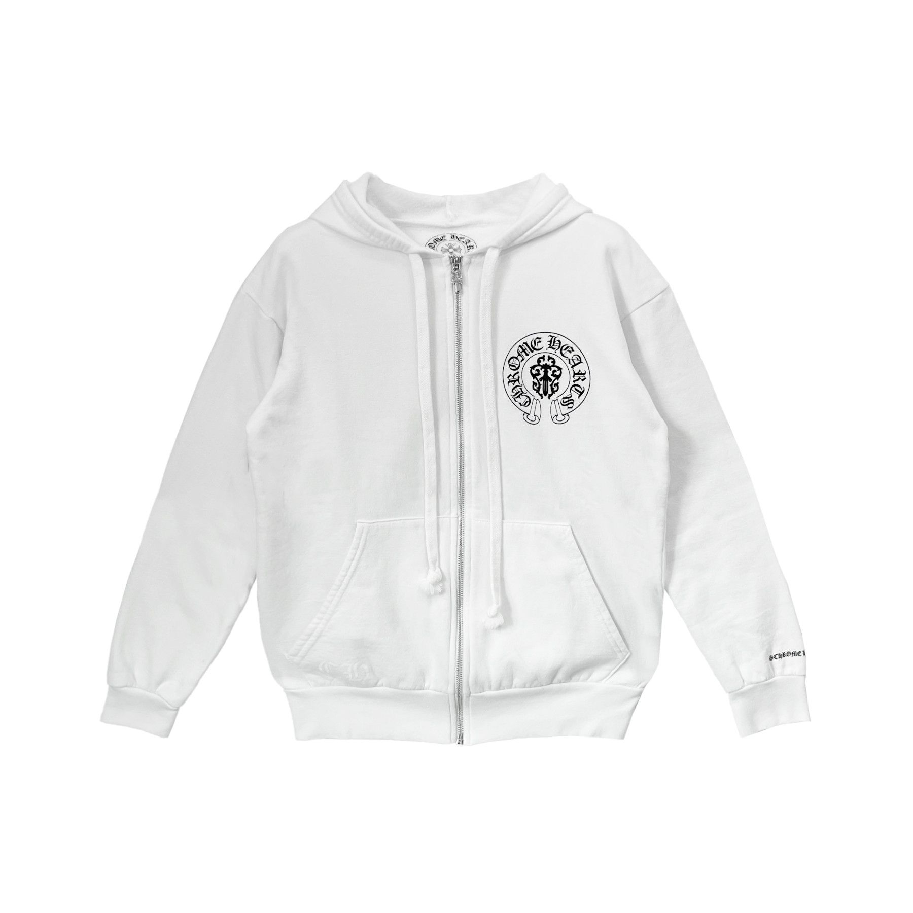 Chrome Hearts Chrome Hearts USA Flag Triple Cross Scroll Zip Up Hoodie Size US M / EU 48-50 / 2 - 2 Thumbnail