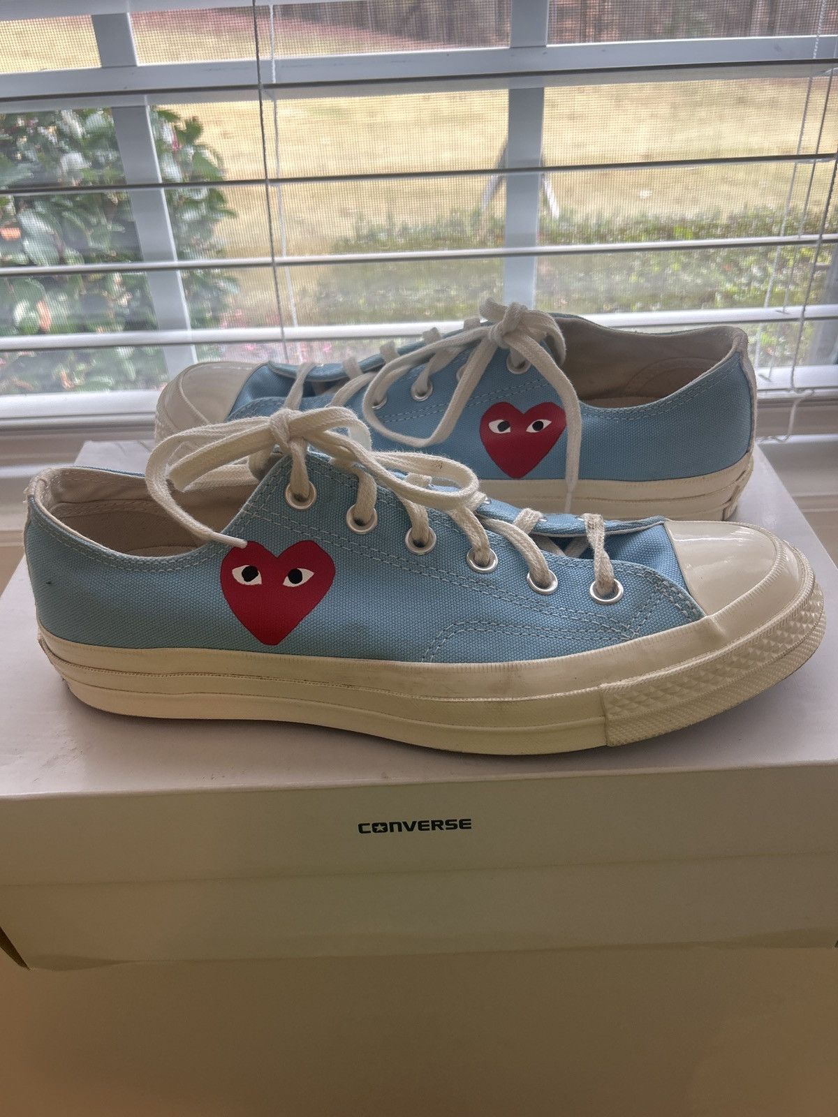 Comme des Garcons Low top Comme des GARCONS X Converse li Size US 8 / EU 41 - 2 Thumbnail