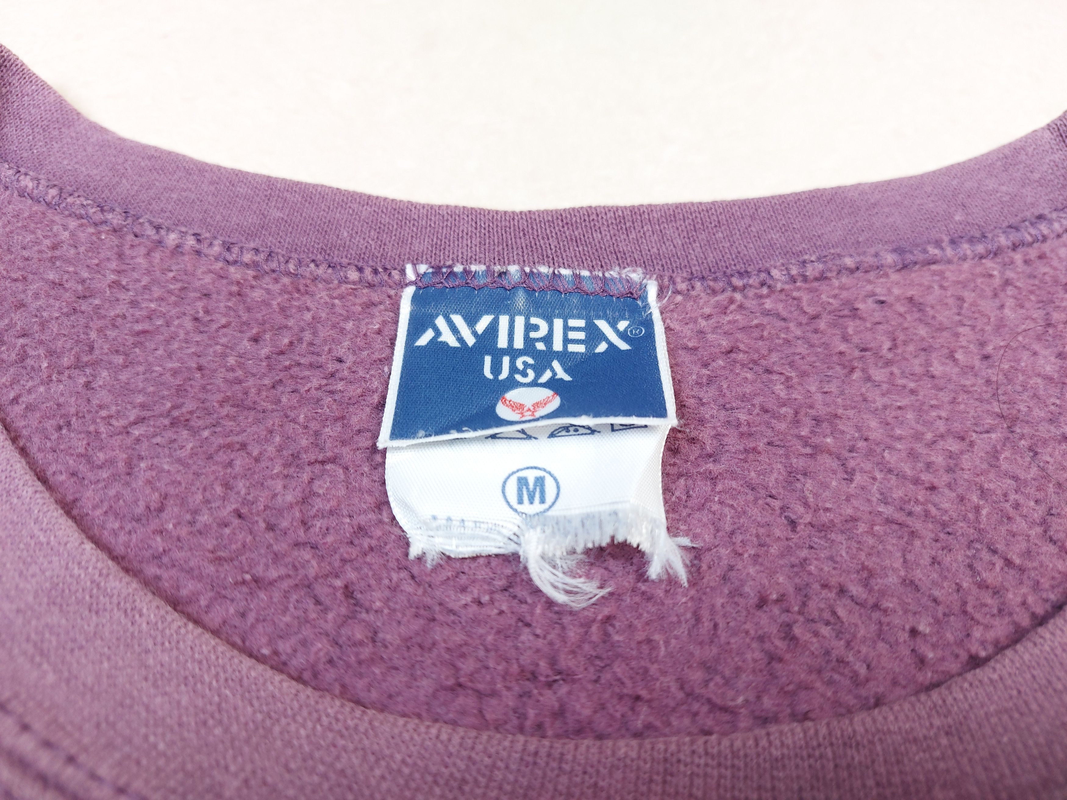 Avirex × Vintage Vintage Avirex Champ Made in USA Purple Sweatshirt Size US M / EU 48-50 / 2 - 5 Thumbnail