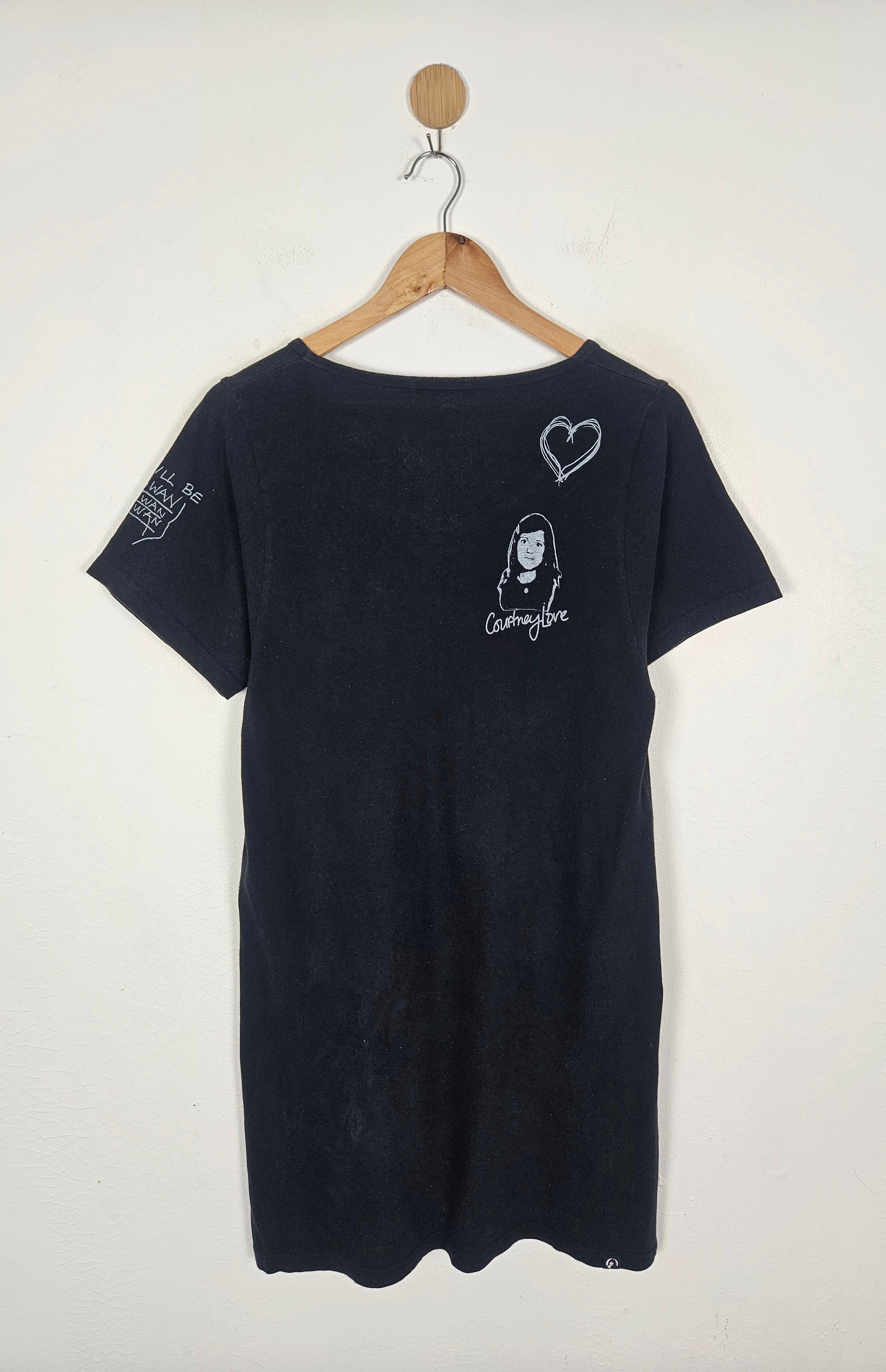 Hysteric Glamour Hysteric Glamour Courtney Love Hole I Will be Swan shirt Size S / US 4 / IT 40 - 2 Thumbnail