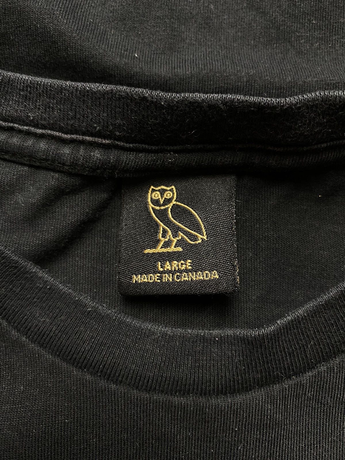 Designer Ovo drake black family owl tee streetwear drip drill vintage Size US L / EU 52-54 / 3 - 5 Thumbnail
