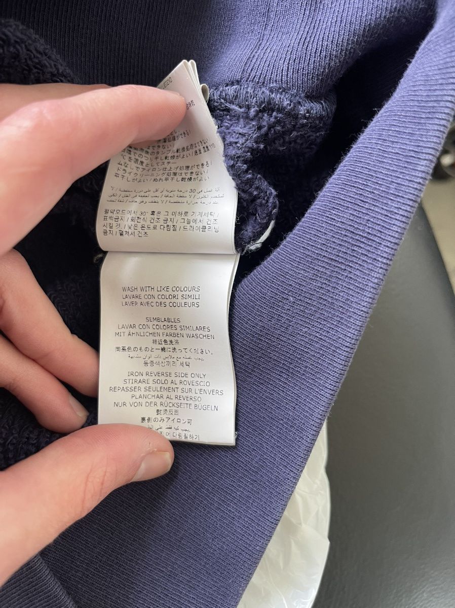 Off-White Off-White Tonal Crewneck Sweatshirt in Navy Size US L / EU 52-54 / 3 - 15 Thumbnail