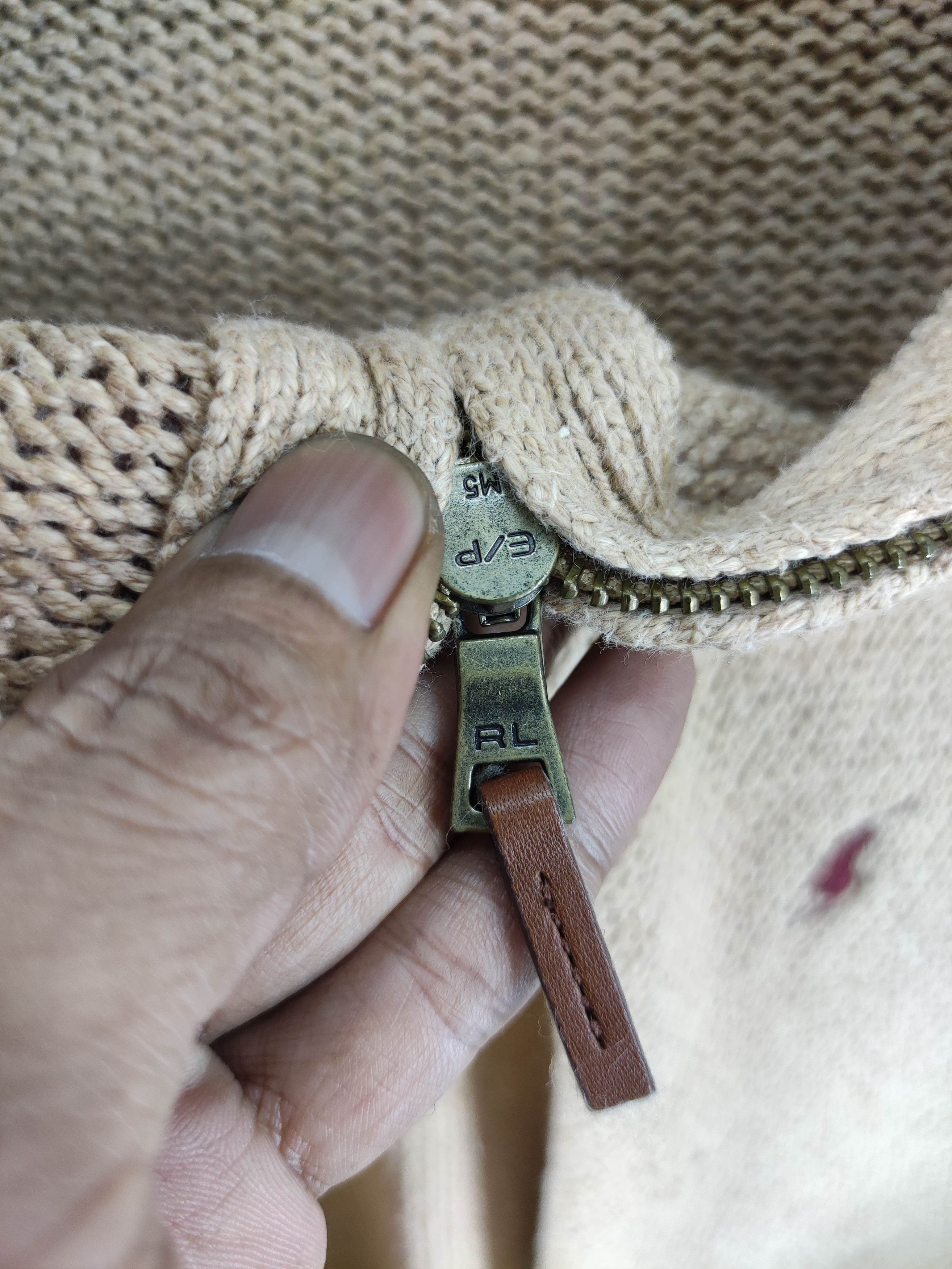 Polo Ralph Lauren Vintage Polo Ralph Lauren knit Sweater Half Zipper Size US XXL / EU 58 / 5 - 7 Thumbnail