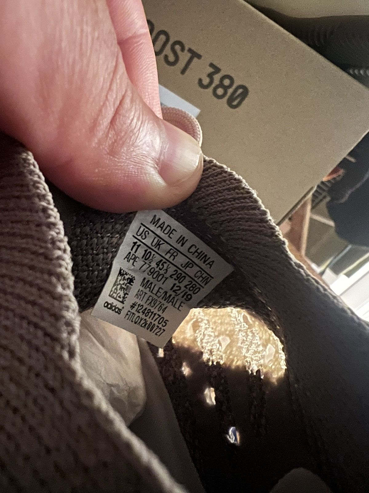 Adidas × Kanye West Size 11 - adidas Yeezy Boost 380 Mist Size US 11 / EU 44 - 6 Thumbnail