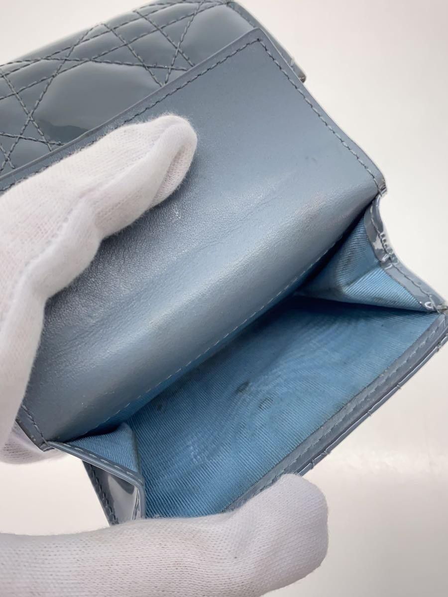 Dior Dior Bi-Fold Wallet Blue Size ONE SIZE - 5 Thumbnail