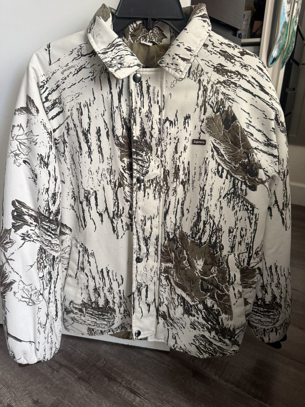 Supreme Supreme x Realtree Reversible Quilted Work Jacket Size US S / EU 44-46 / 1 - 1 Thumbnail