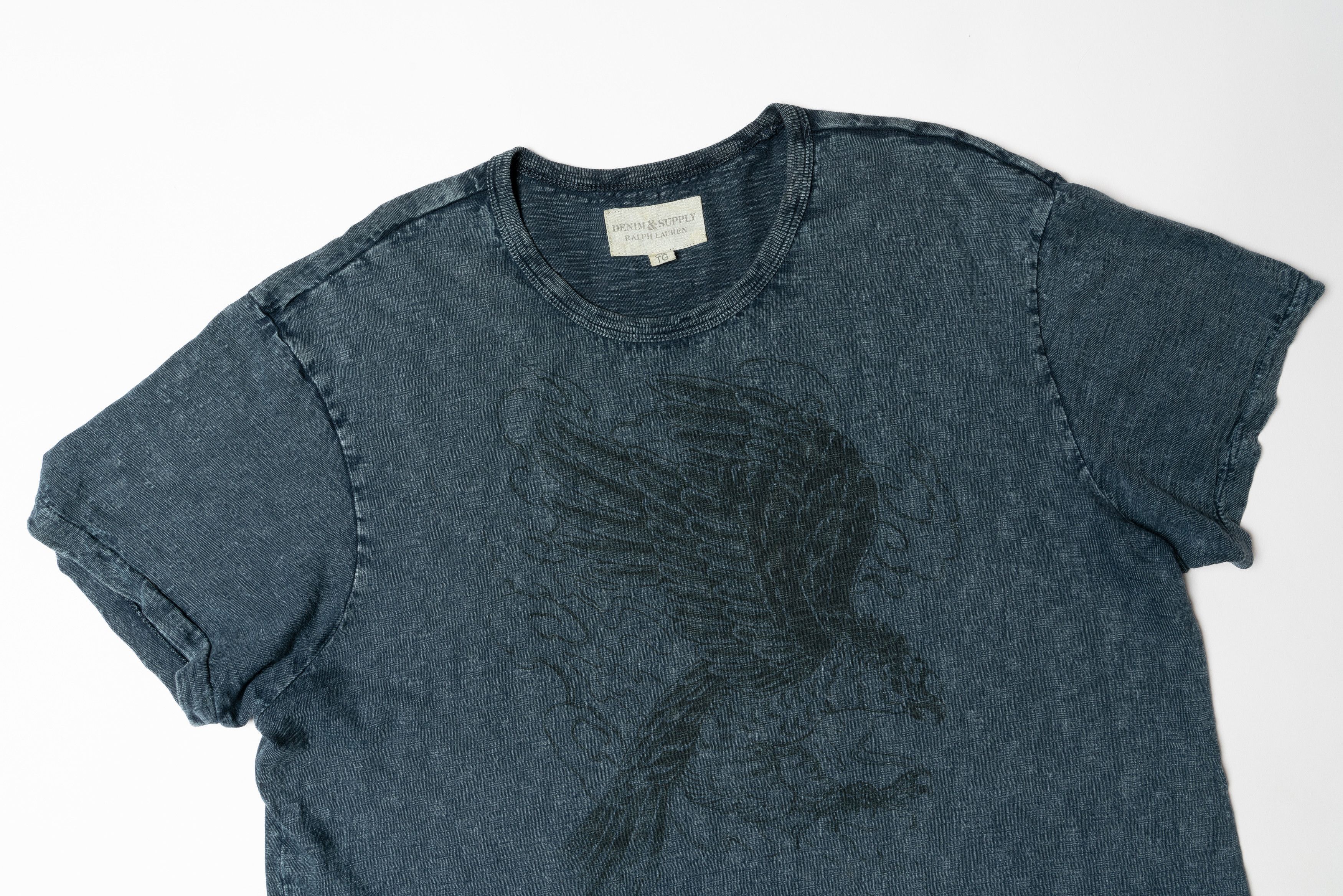 Denim & Supply Ralph Lauren 🔵Denim Supply RALPH LAUREN eagle t shirt Size US XL / EU 56 / 4 - 2 Thumbnail