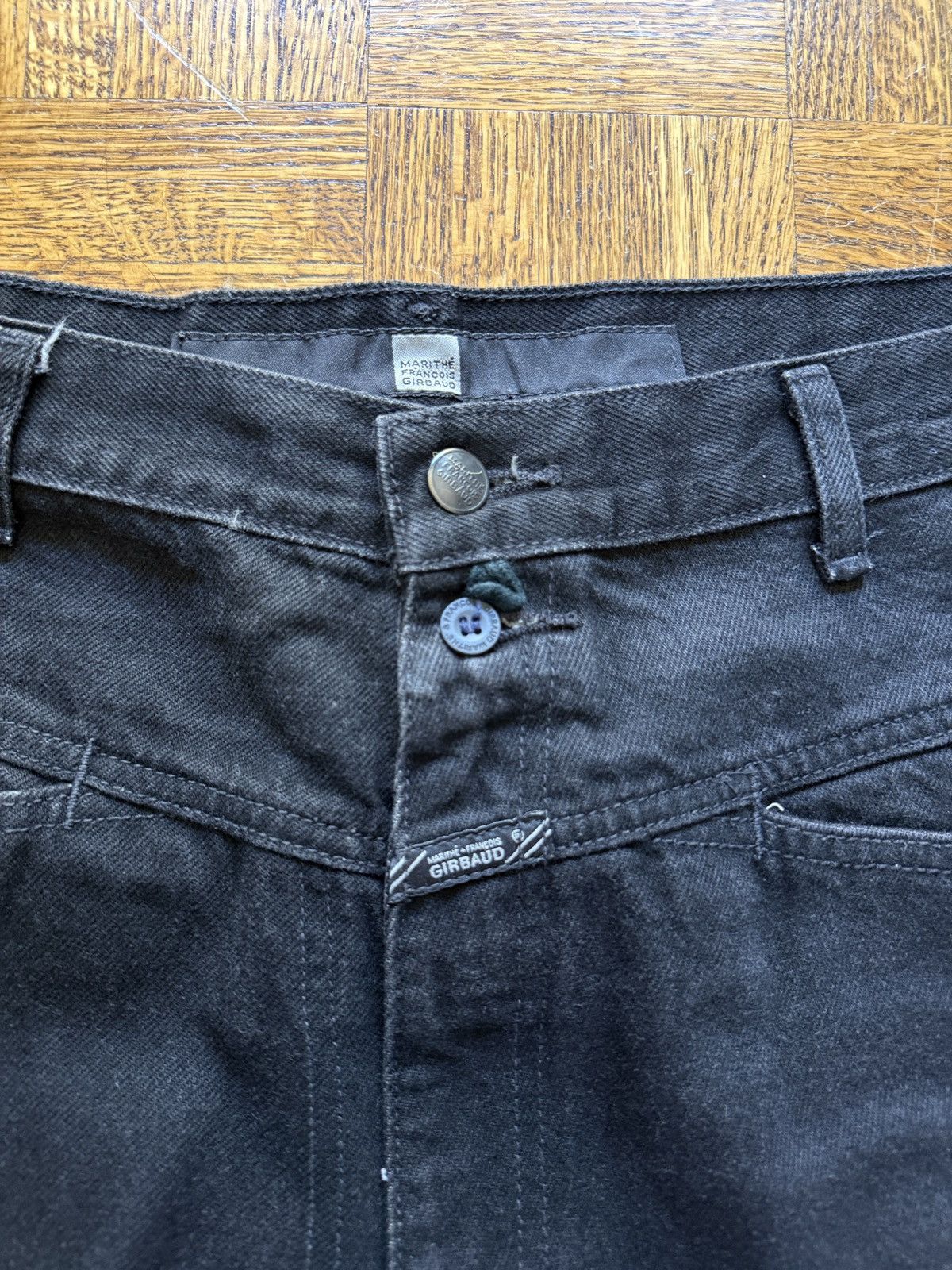 Marithe + Francois Girbaud Vintage Marithe Francois Girbaud Baggy Denim Jeans Size US 40 / EU 56 - 5 Thumbnail
