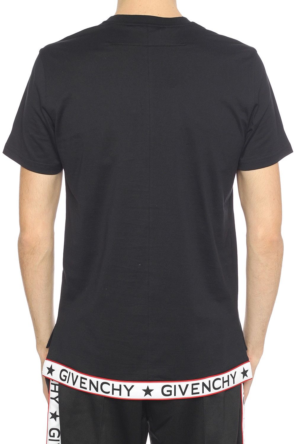 Givenchy Black Logo Tape T-shirt Size US S / EU 44-46 / 1 - 3 Thumbnail