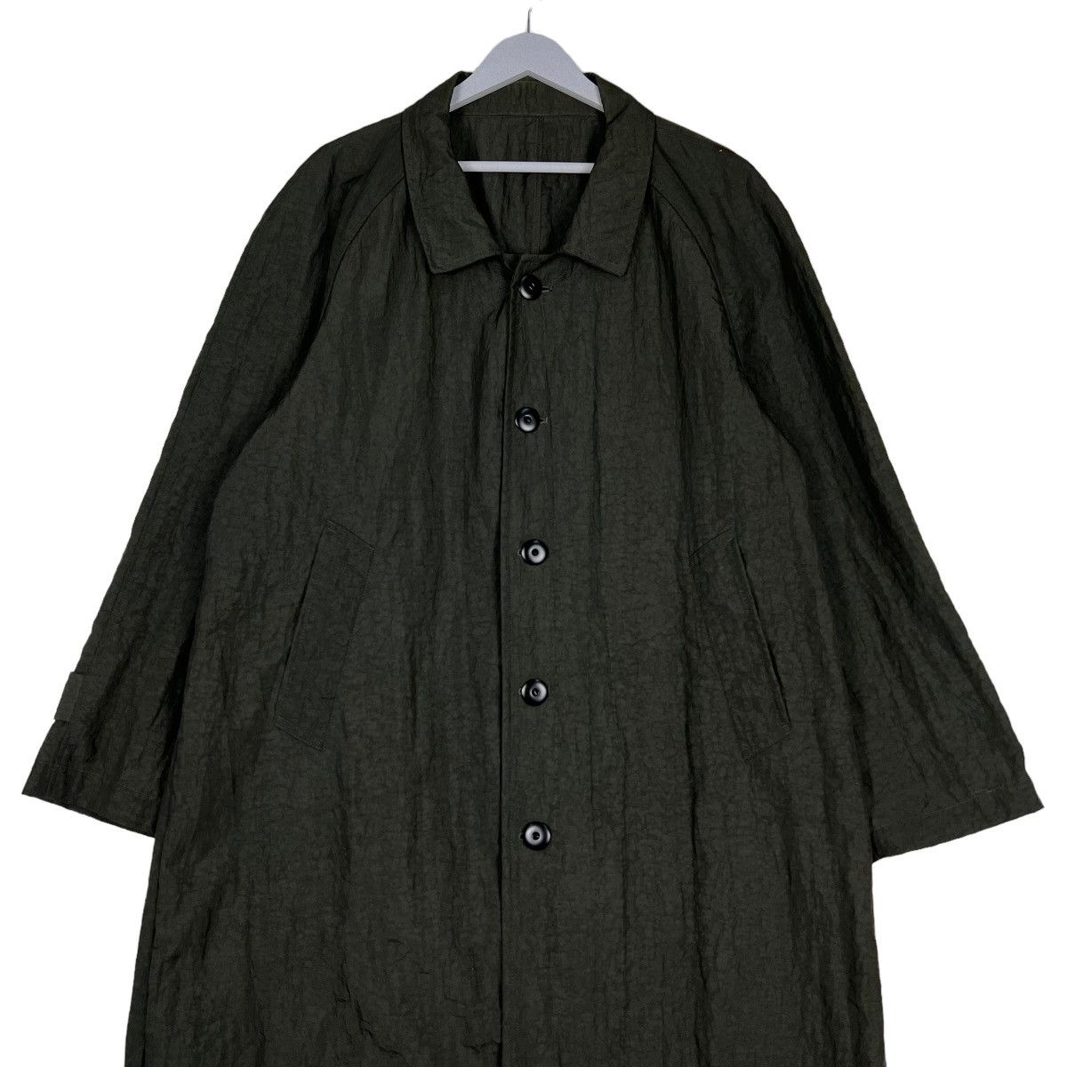 Issey Miyake 🔥 90s FEBUARY 0-7 NYLON TRENCH COAT Size US L / EU 52-54 / 3 - 3 Thumbnail