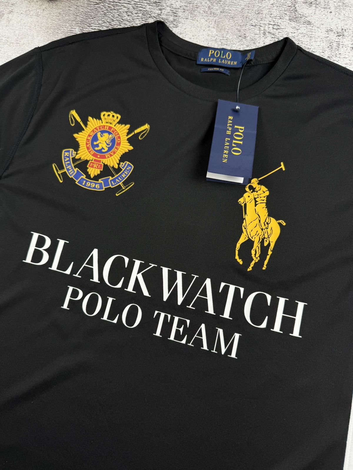 Polo Ralph Lauren NEW Polo Ralph Lauren USA Blackwatch Big Pony T Shirt Tee Size US S / EU 44-46 / 1 - 8 Thumbnail