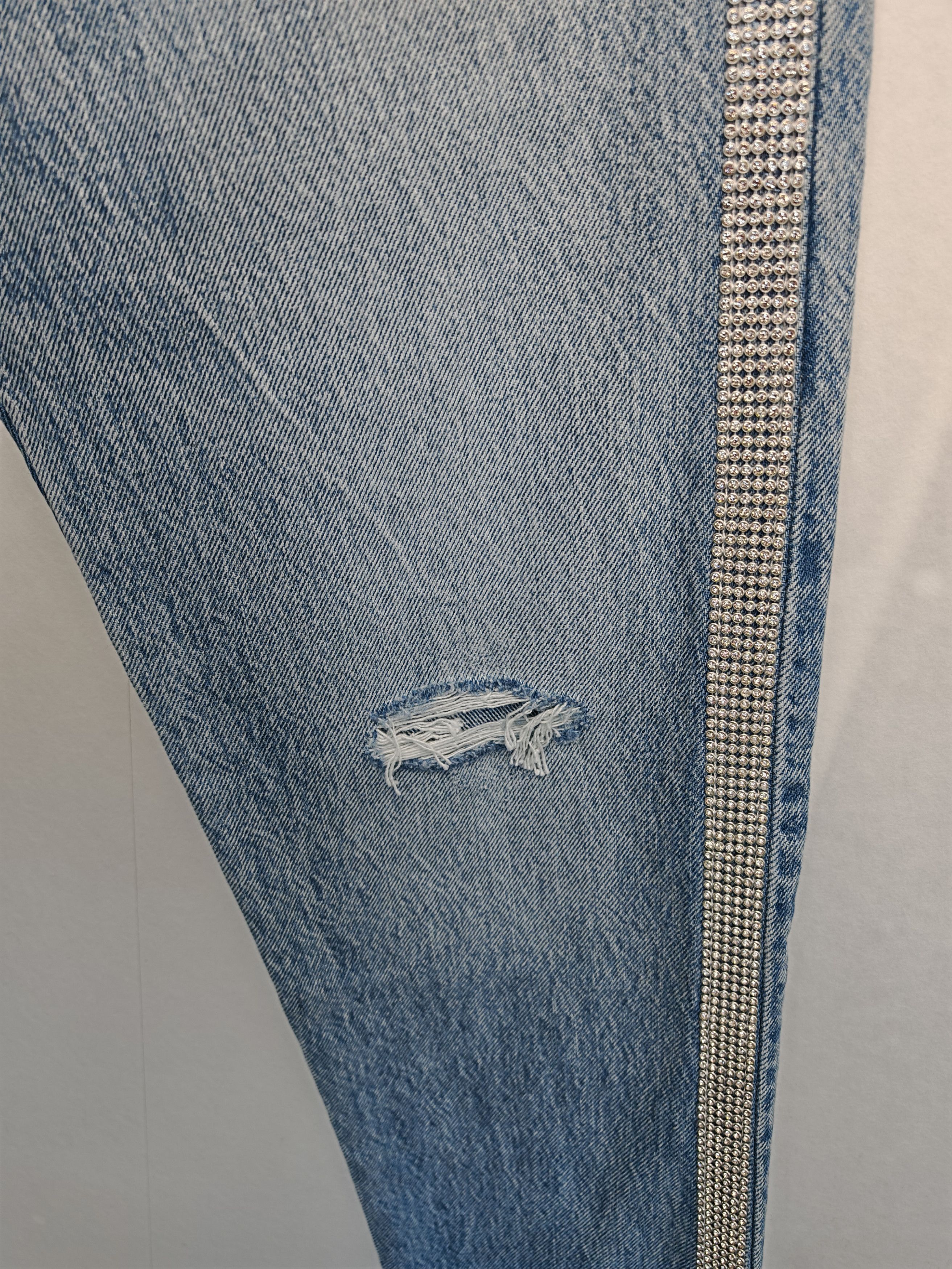 Levi's RARE Sample Levi's 501 Rhinestone Jeans W27 Size 27" / US 4 / IT 40 - 3 Thumbnail