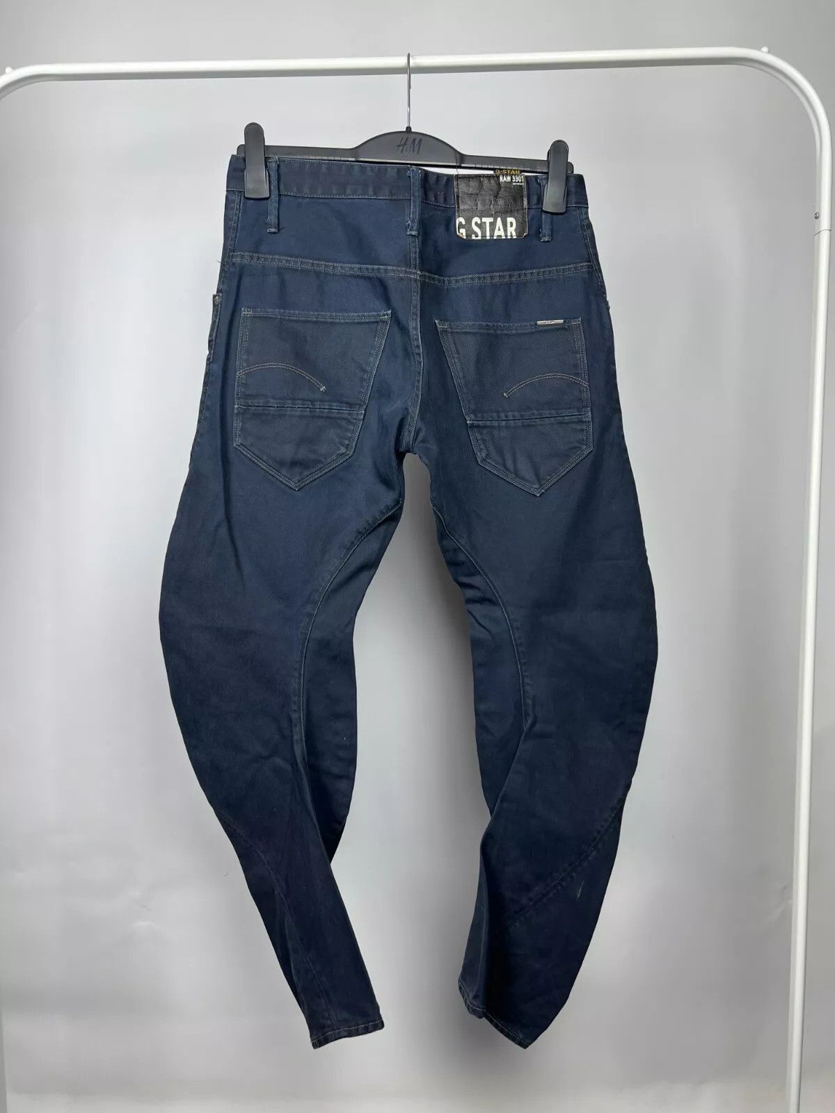 G-Star G-Star Raw 3301 Arc Loose Tapered Men's Blue Jeans Y2K Size US 32 / EU 48 - 5 Thumbnail
