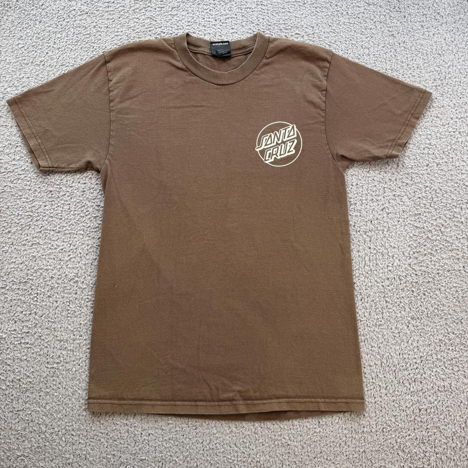Santa Cruz Skateboards Santa Cruz Skateboards Logo T Shirt Brown Small Graphic Tee Size US S / EU 44-46 / 1 - 1 Thumbnail