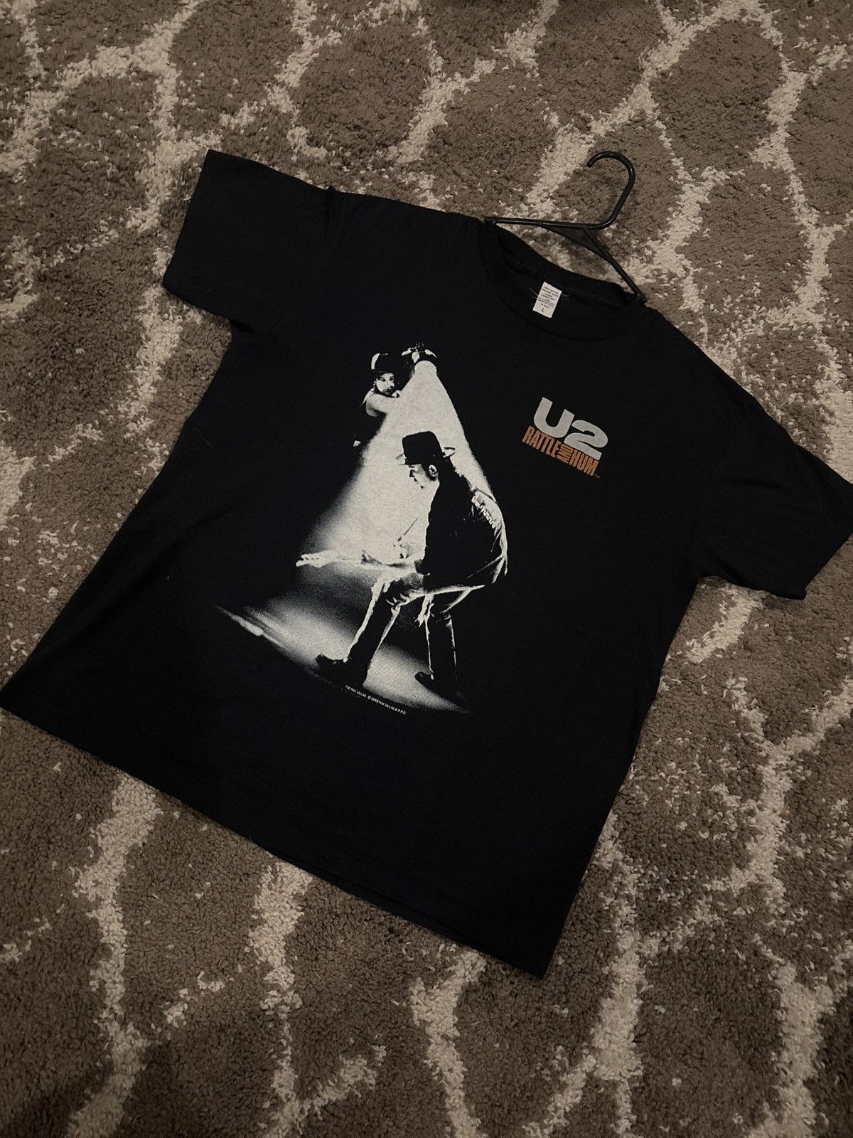 【希少】U2 rattle and hum made in usa tee Vintage U2 